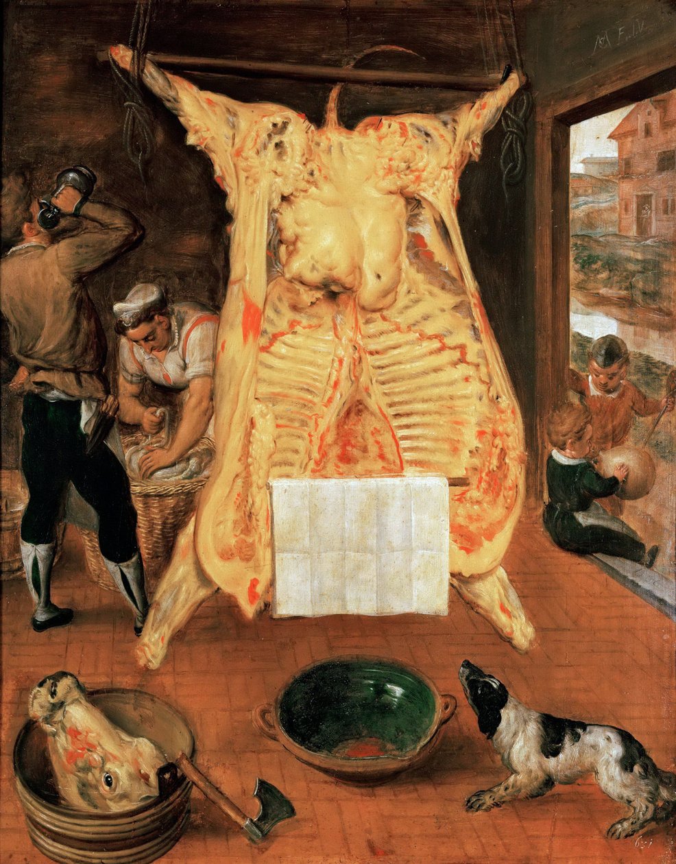 Der geschlachtete Ochse von Maerten van Cleve