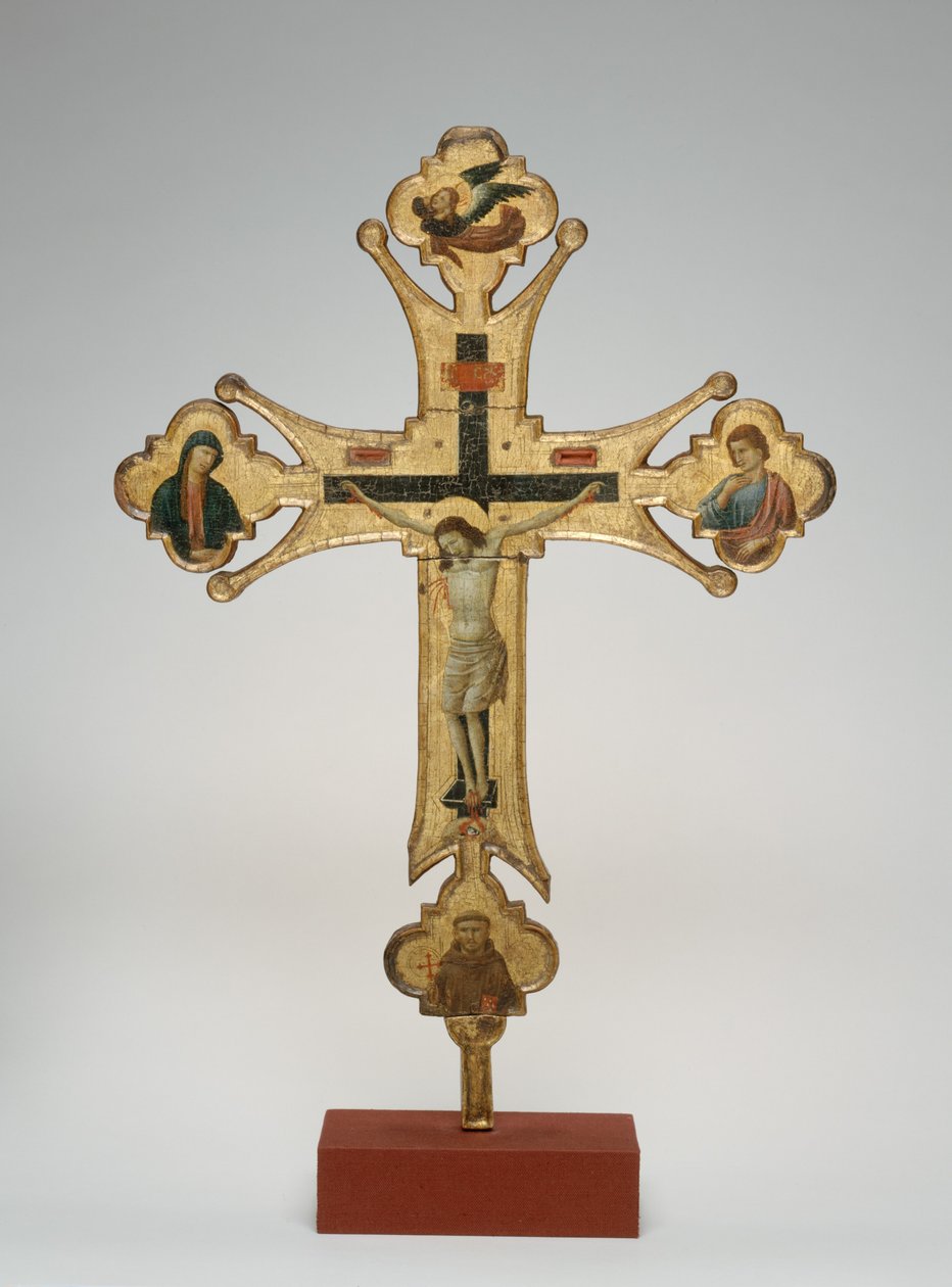 Prozessionskreuz, ca. 1320 von Maestro di Santa Chiara