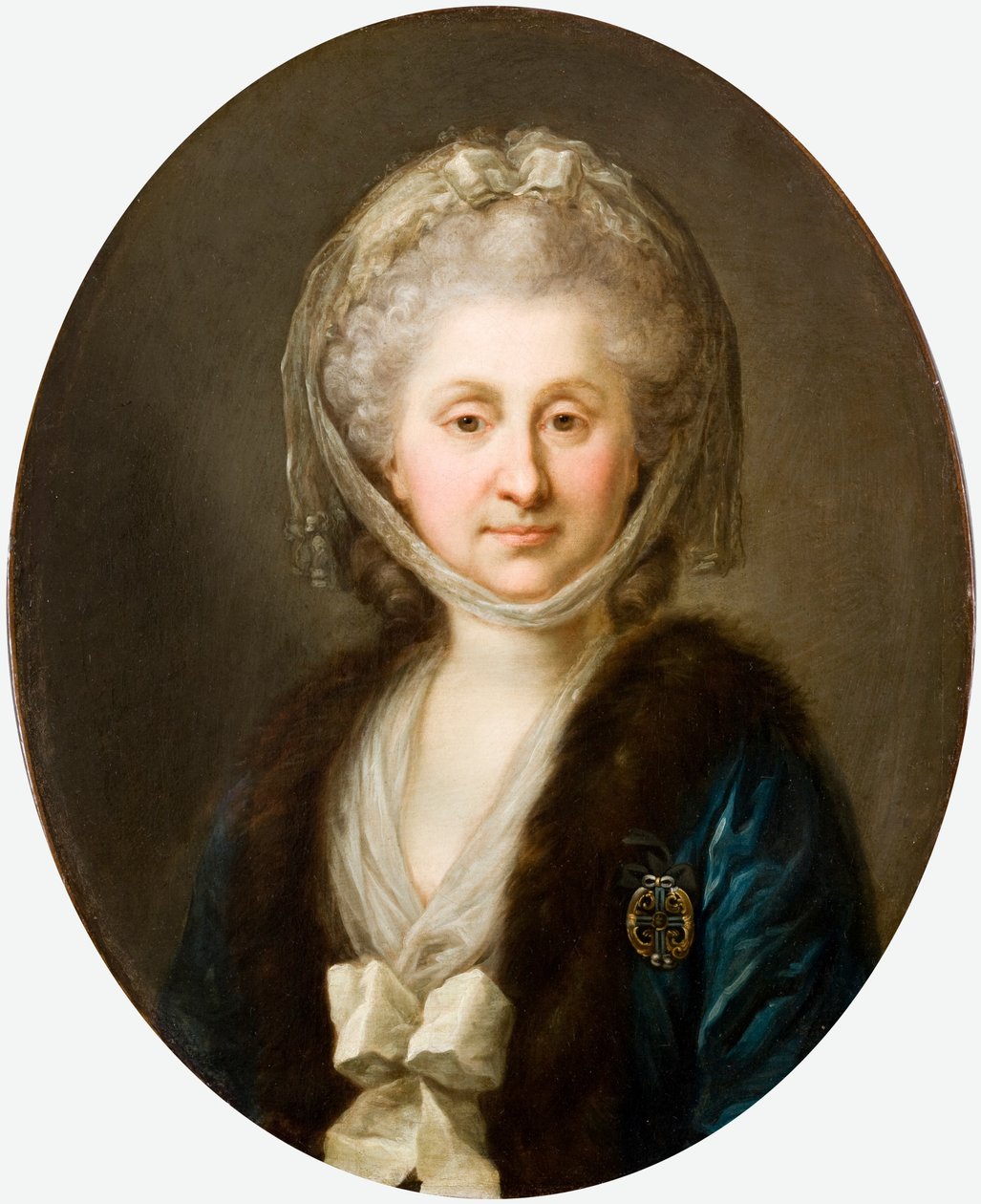 Porträt von Ludwika Zamoyska geb. Poniatowska von Marcello Bacciarelli
