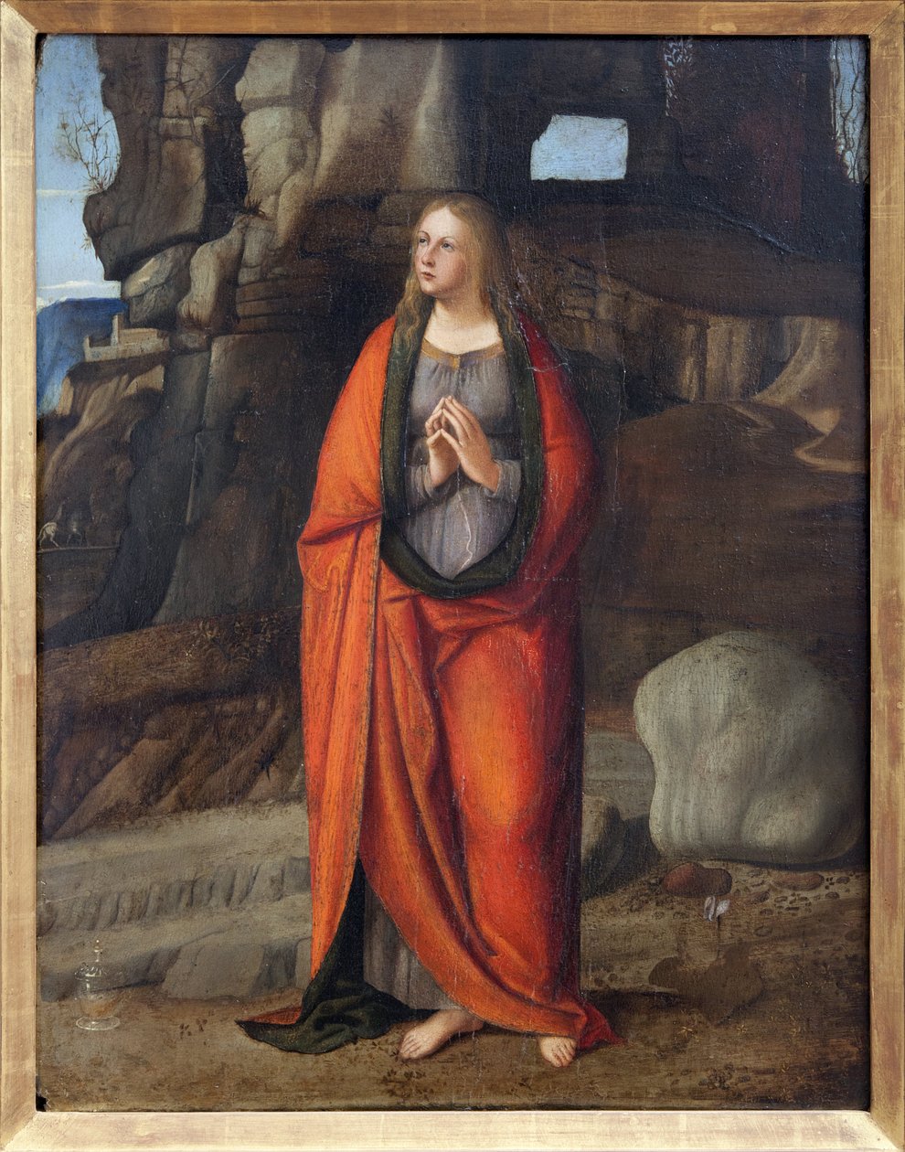 Die heilige Magdalena als Büßerin von Marco Basaiti