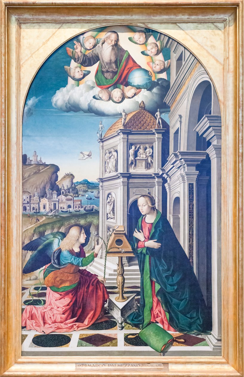 Die Verkündigung von Marco Palmezzano