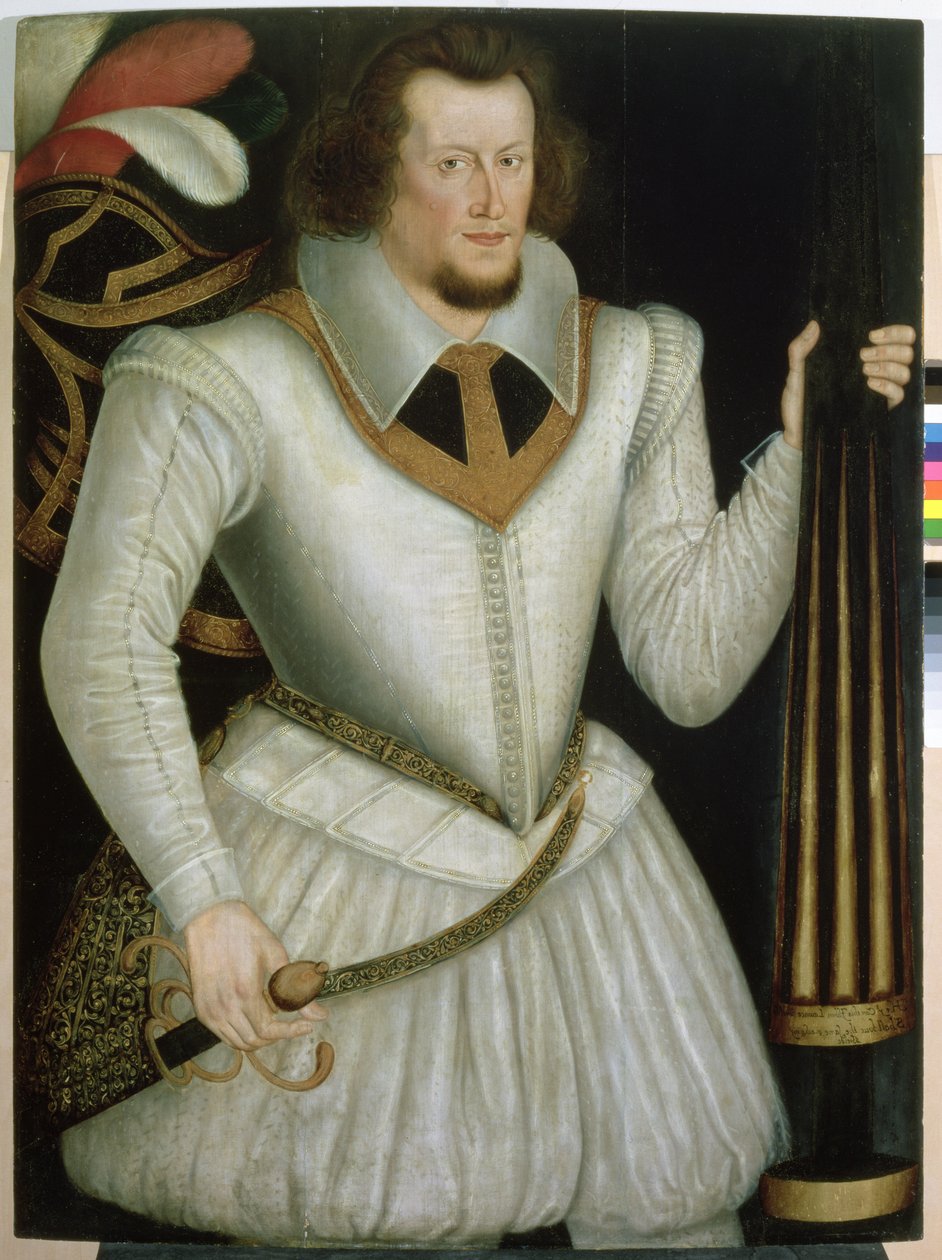 Porträt von Robert Devereux, 2. Earl of Essex von Marcus Gheeraerts