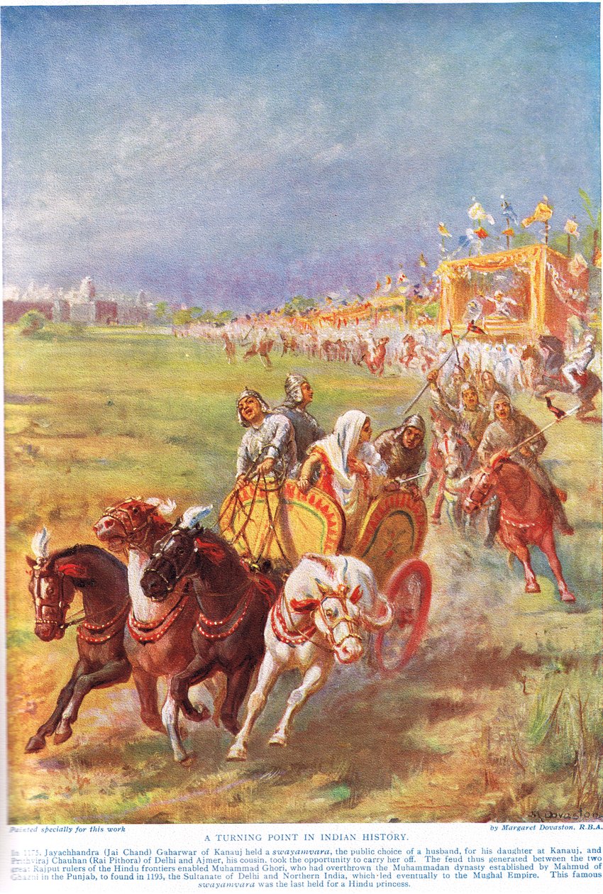 Ein Wendepunkt in der indischen Geschichte, Illustration aus 