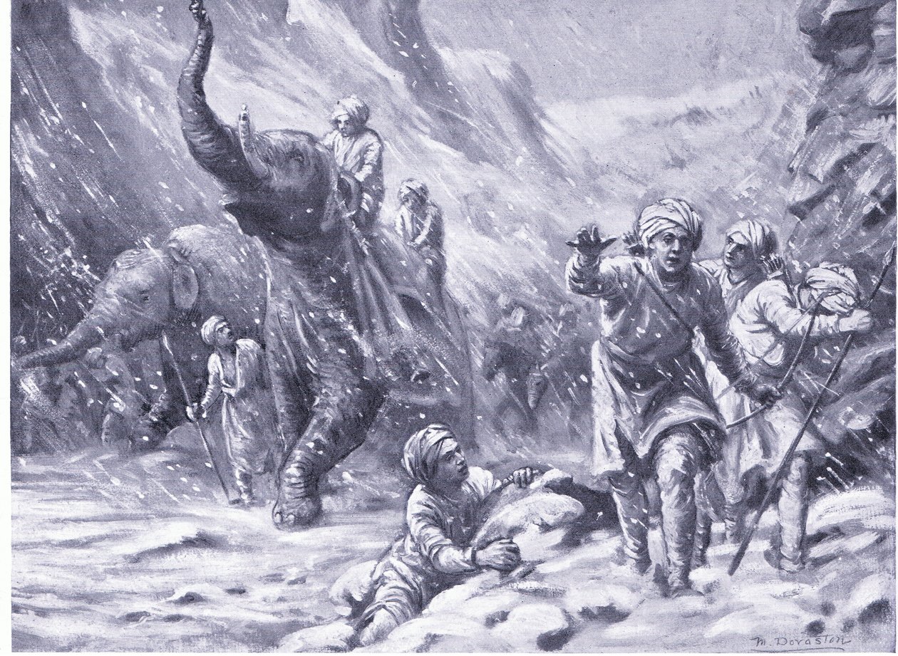 Mahmud von Ghaznis erster Erfolg 1000 n. Chr. von Margaret Dovaston