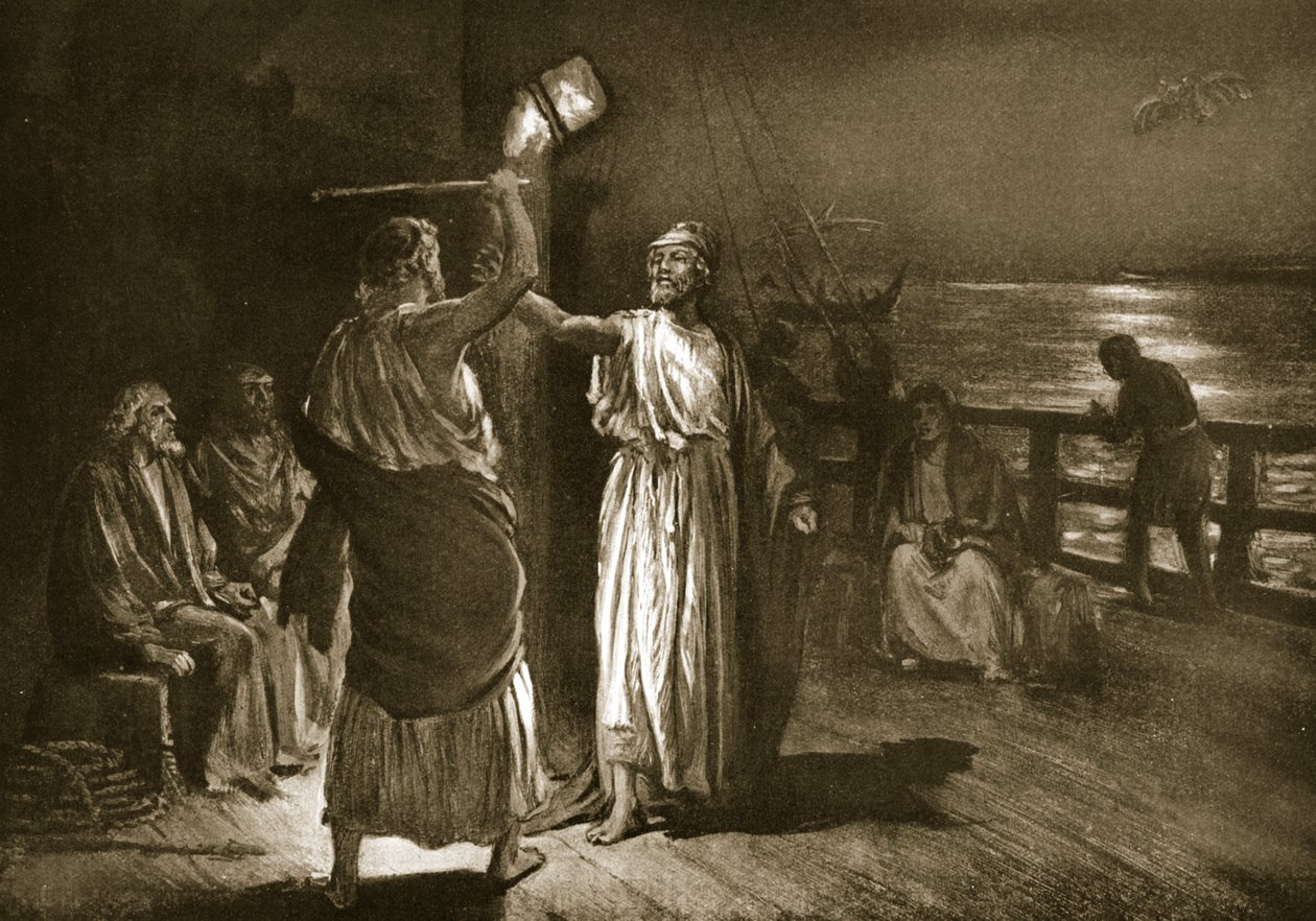 "Schlag zu, aber hör mich an", Illustration aus 