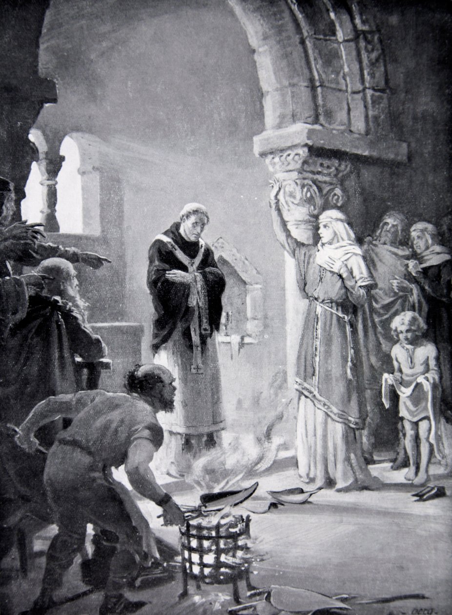 Das Urteil der neun Pflugscharen, Illustration aus 