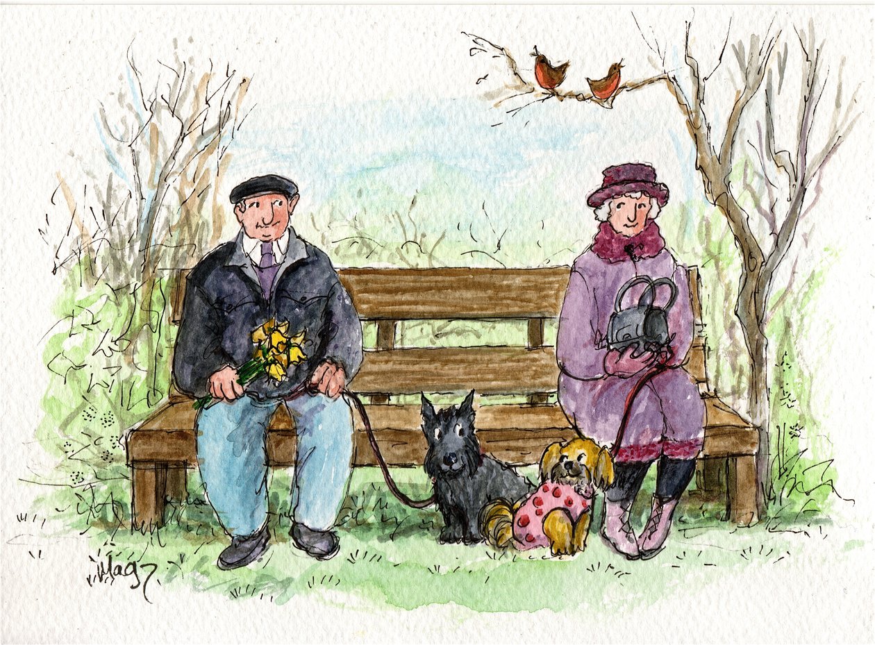Treffen im Park von Margaret Loxton