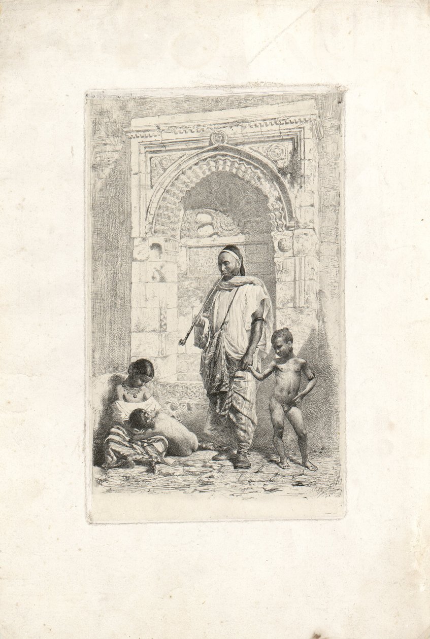 Marokkanische Familie von Marià Fortuny Marsal