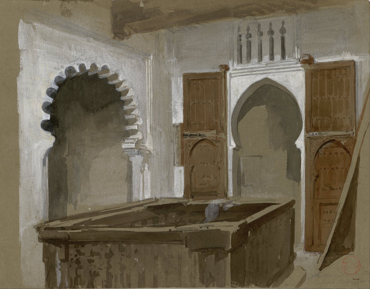 Unser Haus in Tetouan von Marià Fortuny Marsal
