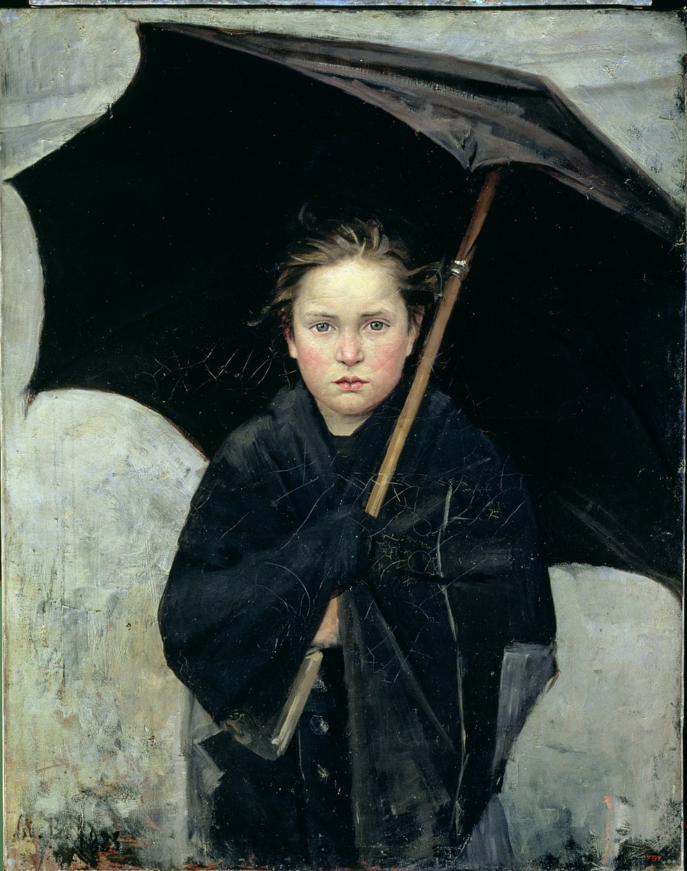 Der Regenschirm, 1883 von Maria Konstantinova Bashkirtseva