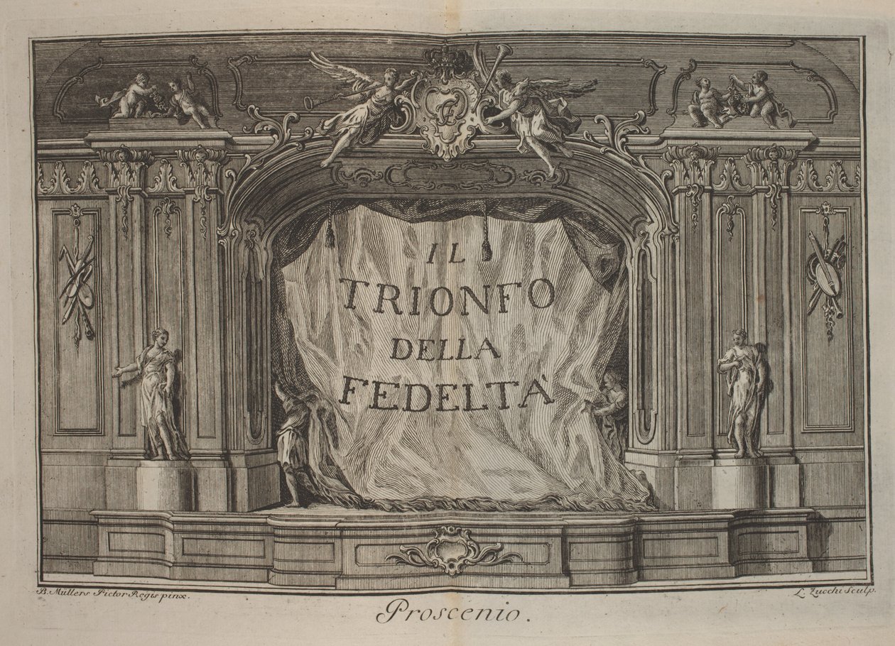 Il Trionfo della Fedeltá. Dramma Pastorale Per Musica Di E.T.P.A. von Maria Antonia Walpurgis