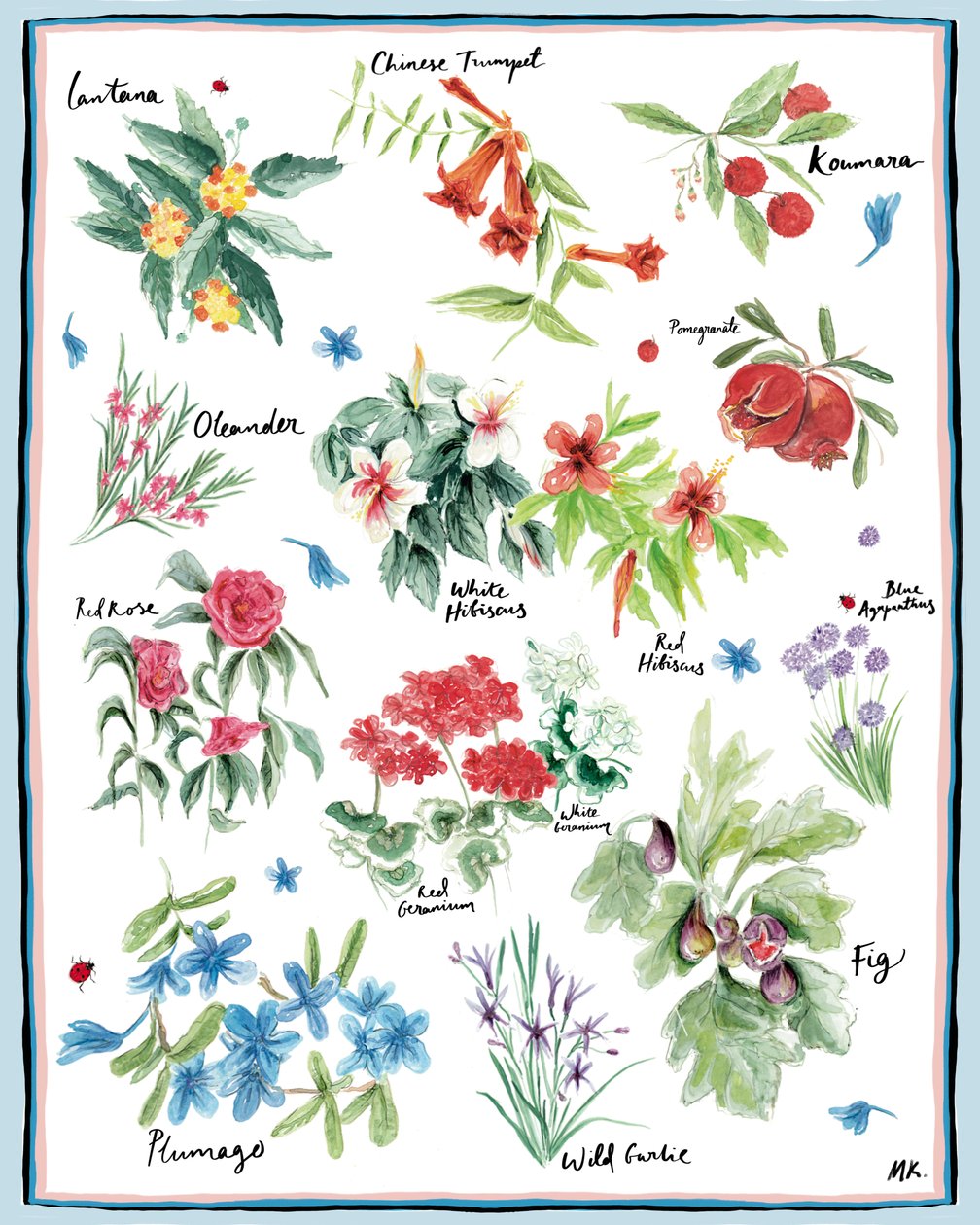 Mittelmeergarten, 2019 von Marianna Kulukundis