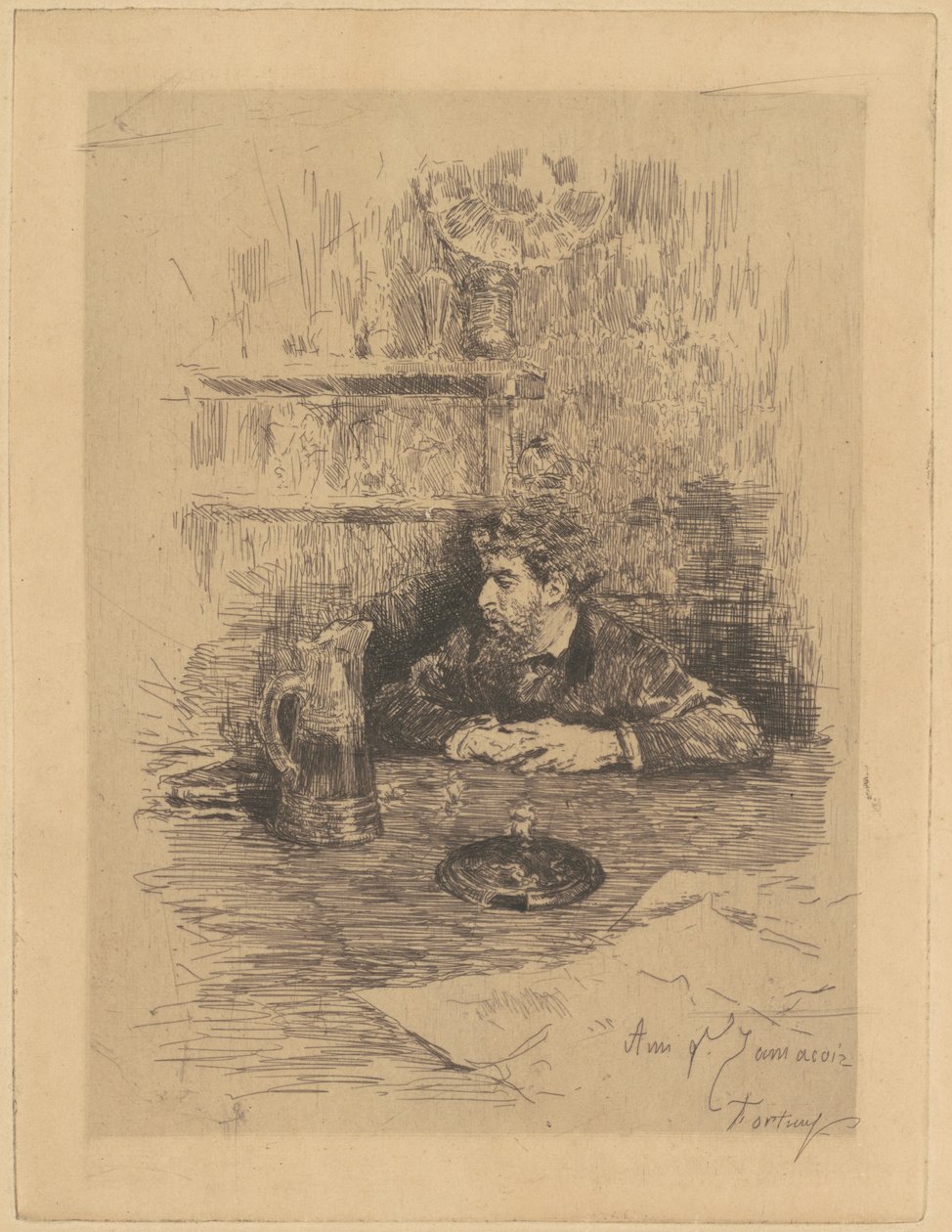 Ami Ed. Zamacois (Eduardo Zamacois y Zabala) von Marià Fortuny