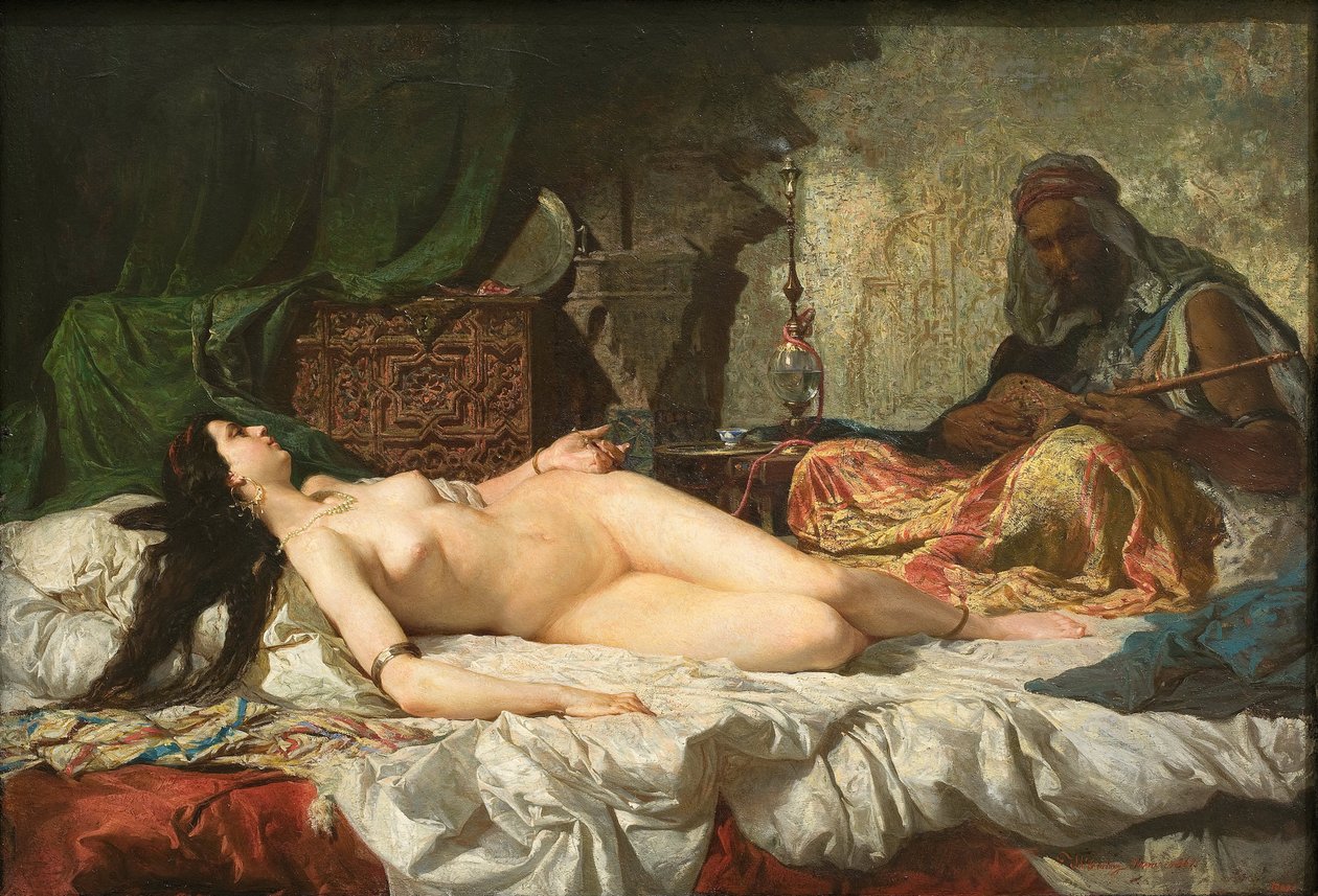Die Odaliske von Mariano José María Bernardo Fortuny y Carbó