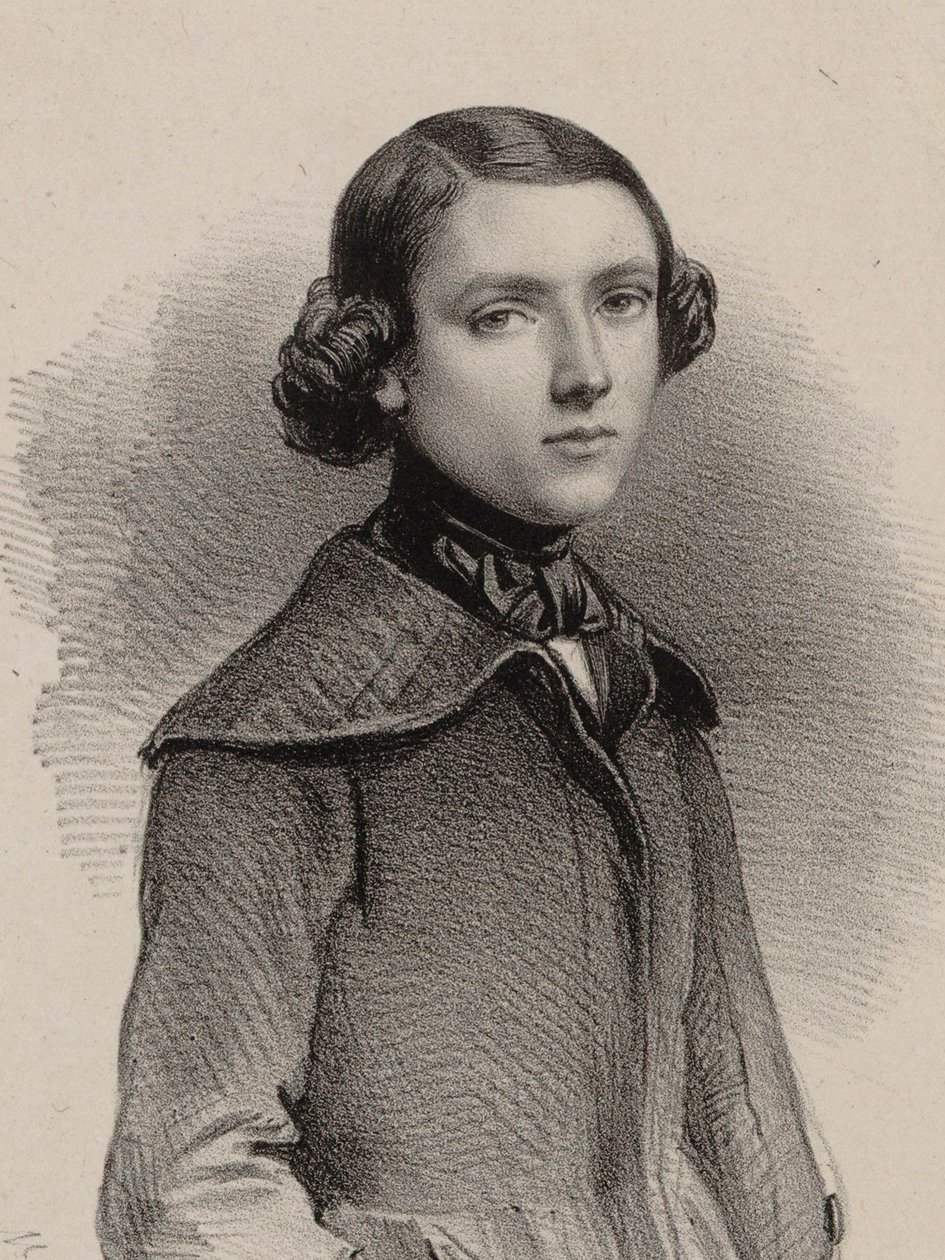 Porträt des Organisten und Komponisten Louis James Alfred Lefébure-Wely 1817-1869, 1840 von Marie Alexandre Menut Alophe