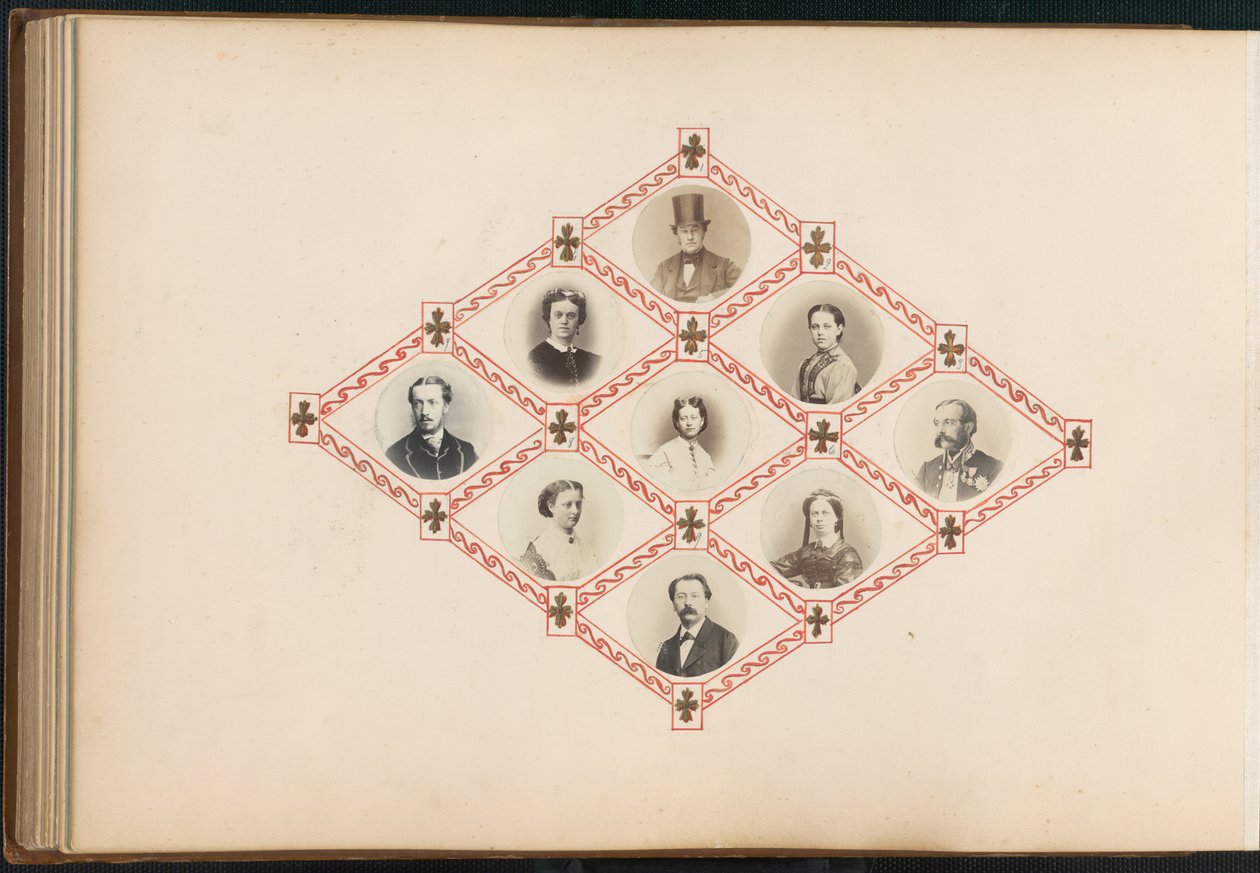 Das Madame B Album, 1870er Jahre von Marie Blanche Hennelle Fournier