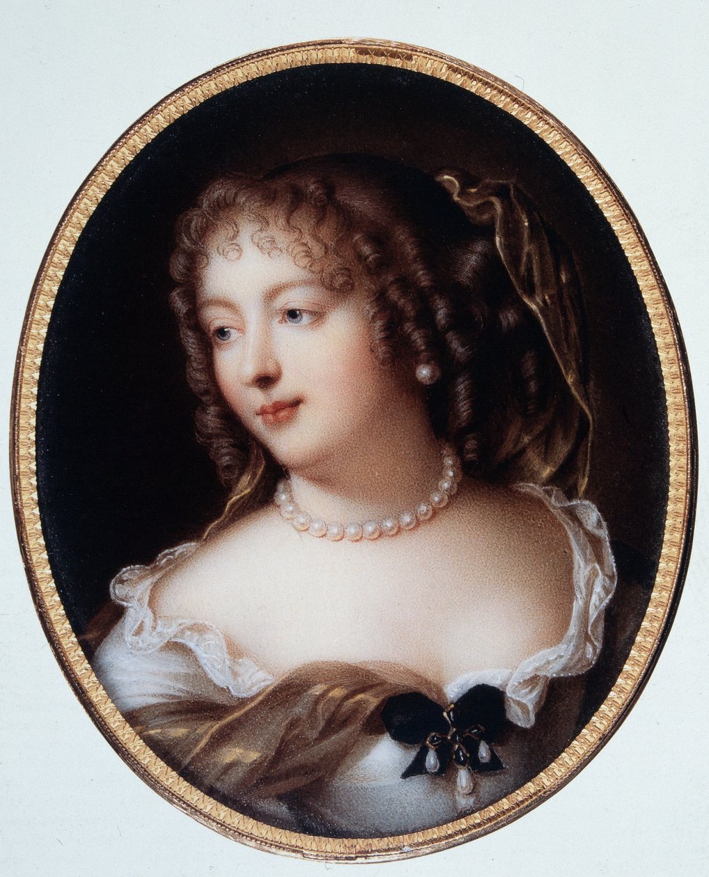 Porträt von Marie de Rabutin-Chantal (Rabutin Chantal), Marquise de Sevigne, bekannt als Madame de Sevigne (1626-1696). von Marie Victoire Jaquotot
