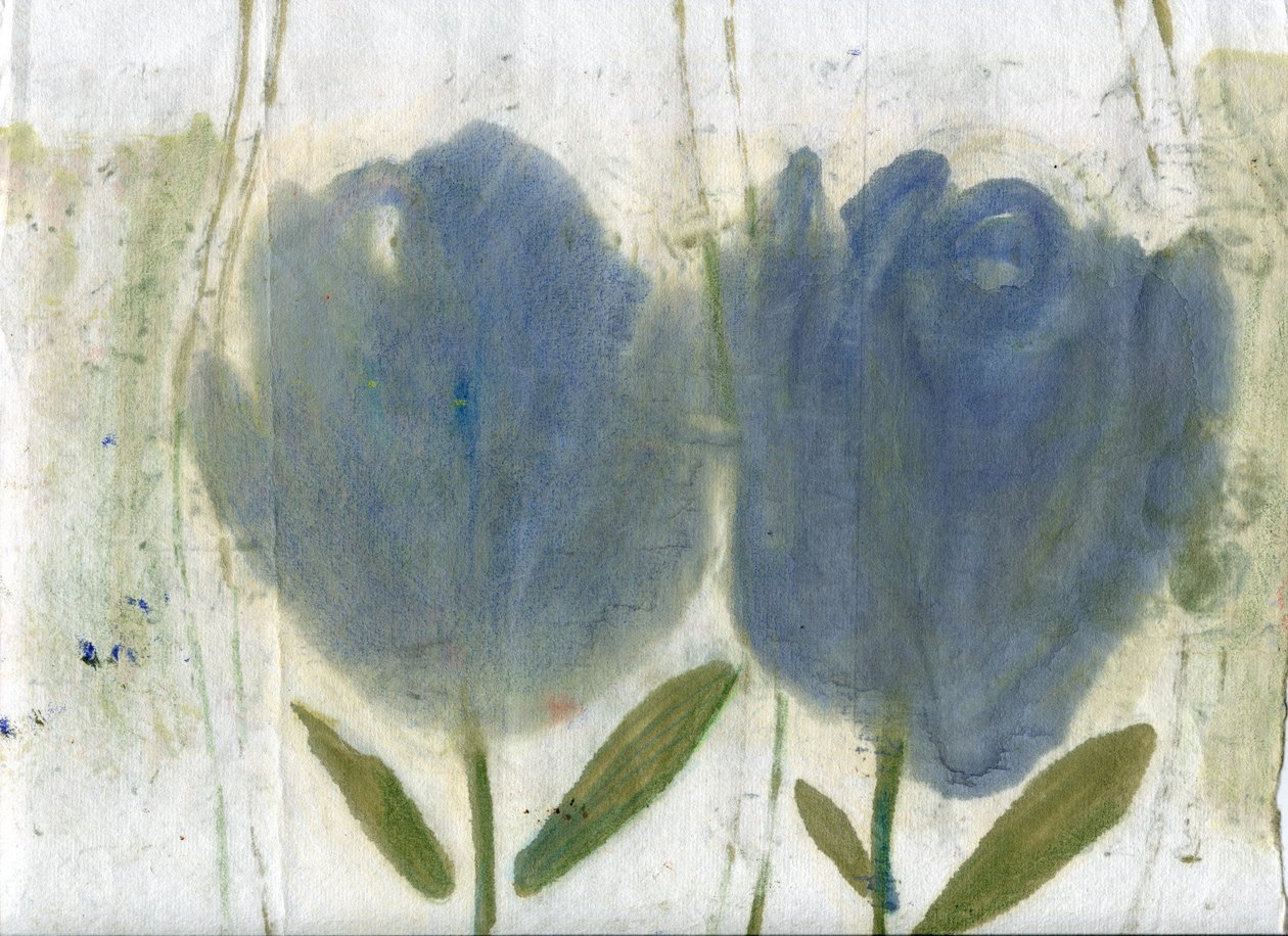 Blaue Tulpen, 2020 von Marina Falco