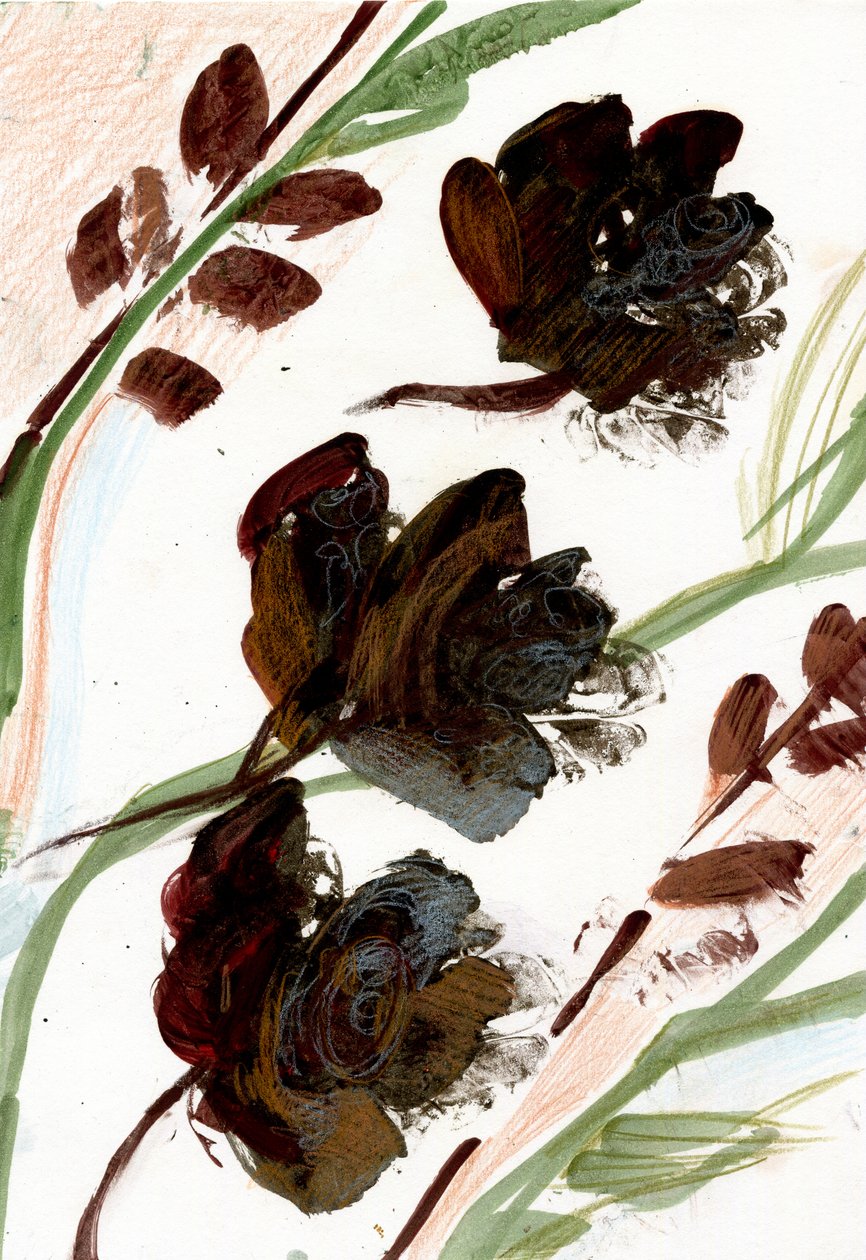 Trockene Blumen, 2020 von Marina Falco