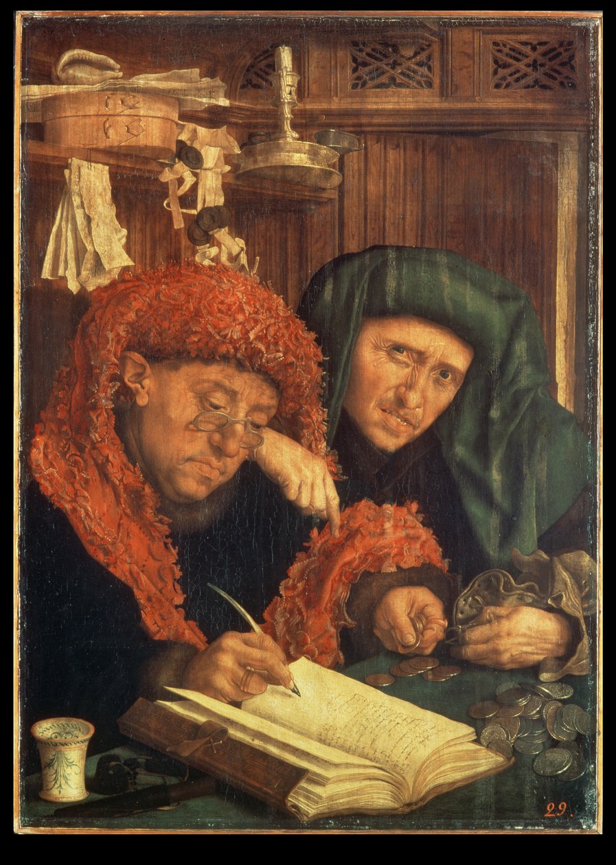 Die Steuereintreiber, 1550 von Marinus van Roejmerswaelen