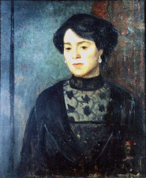 Die Schwester des Künstlers, Sophie, ca. 1911 von Mark Gertler