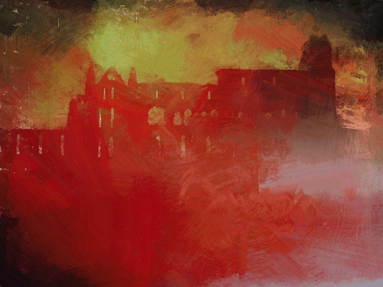 Mr. Stokers Morgenspaziergang - Whitby Abbey von Mark Gordon