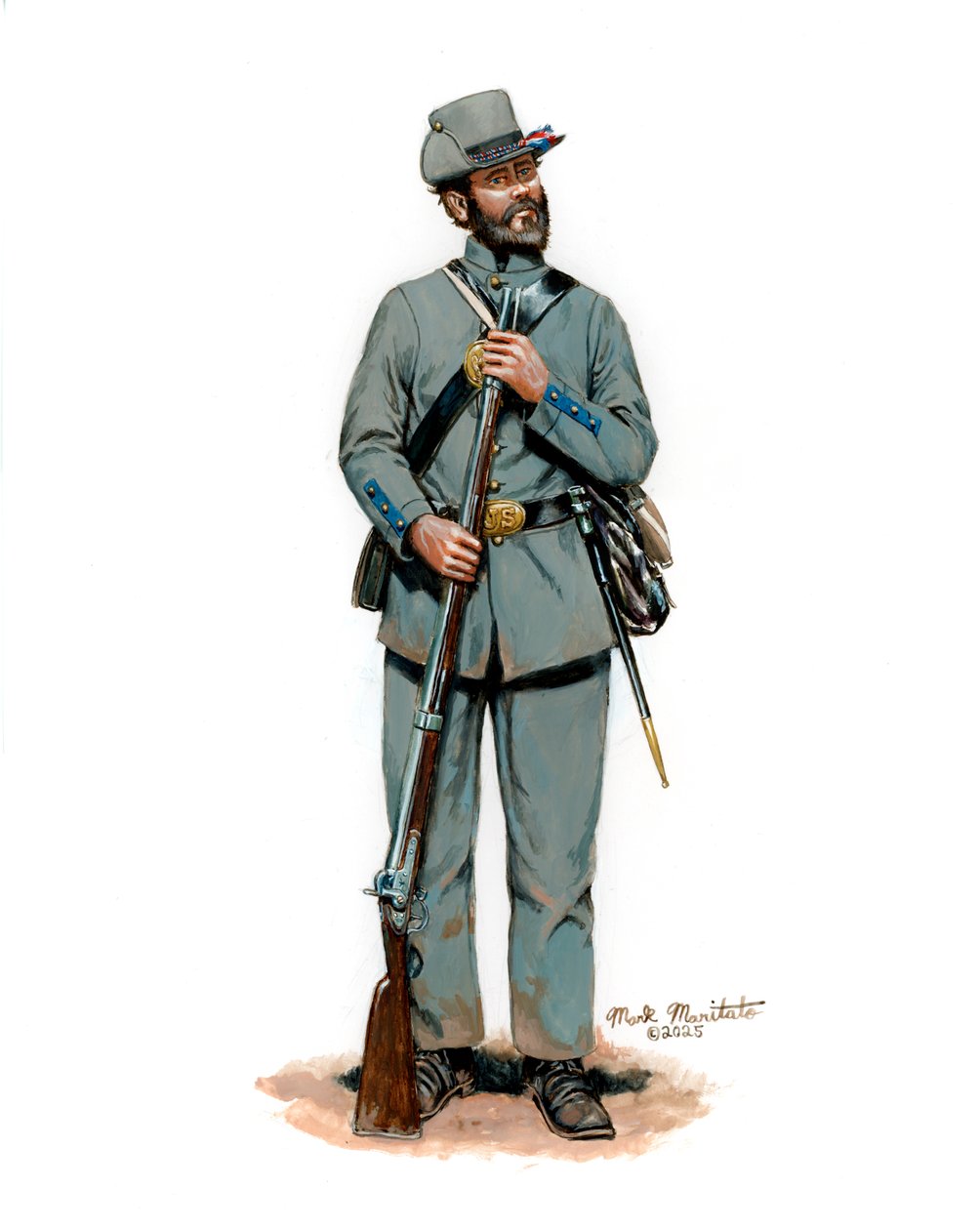 21. Illinois Infanterieregiment 1861, 2025 von Mark Maritato