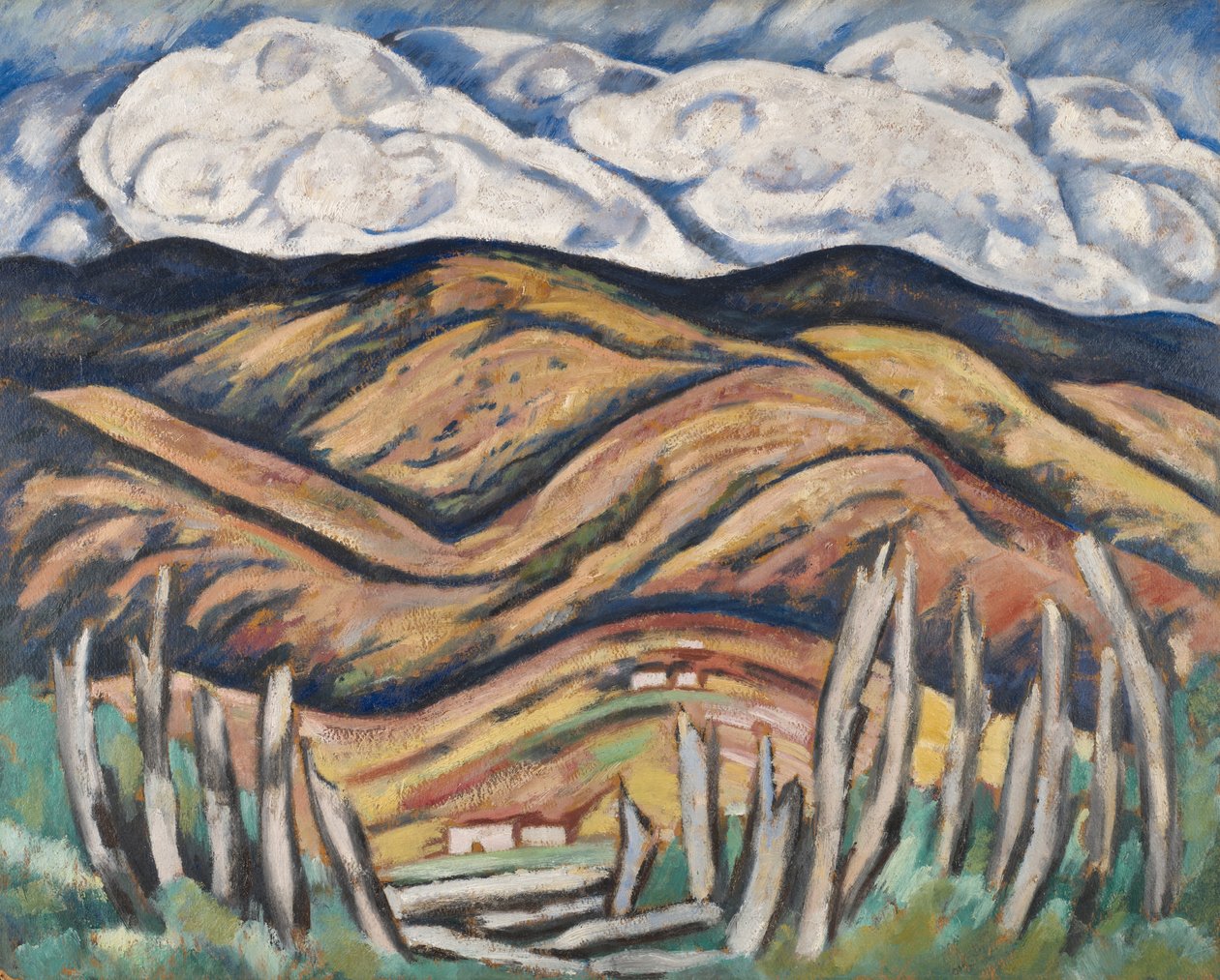 Das Ende von Neuengland—Der Anfang von New Mexico von Marsden Hartley