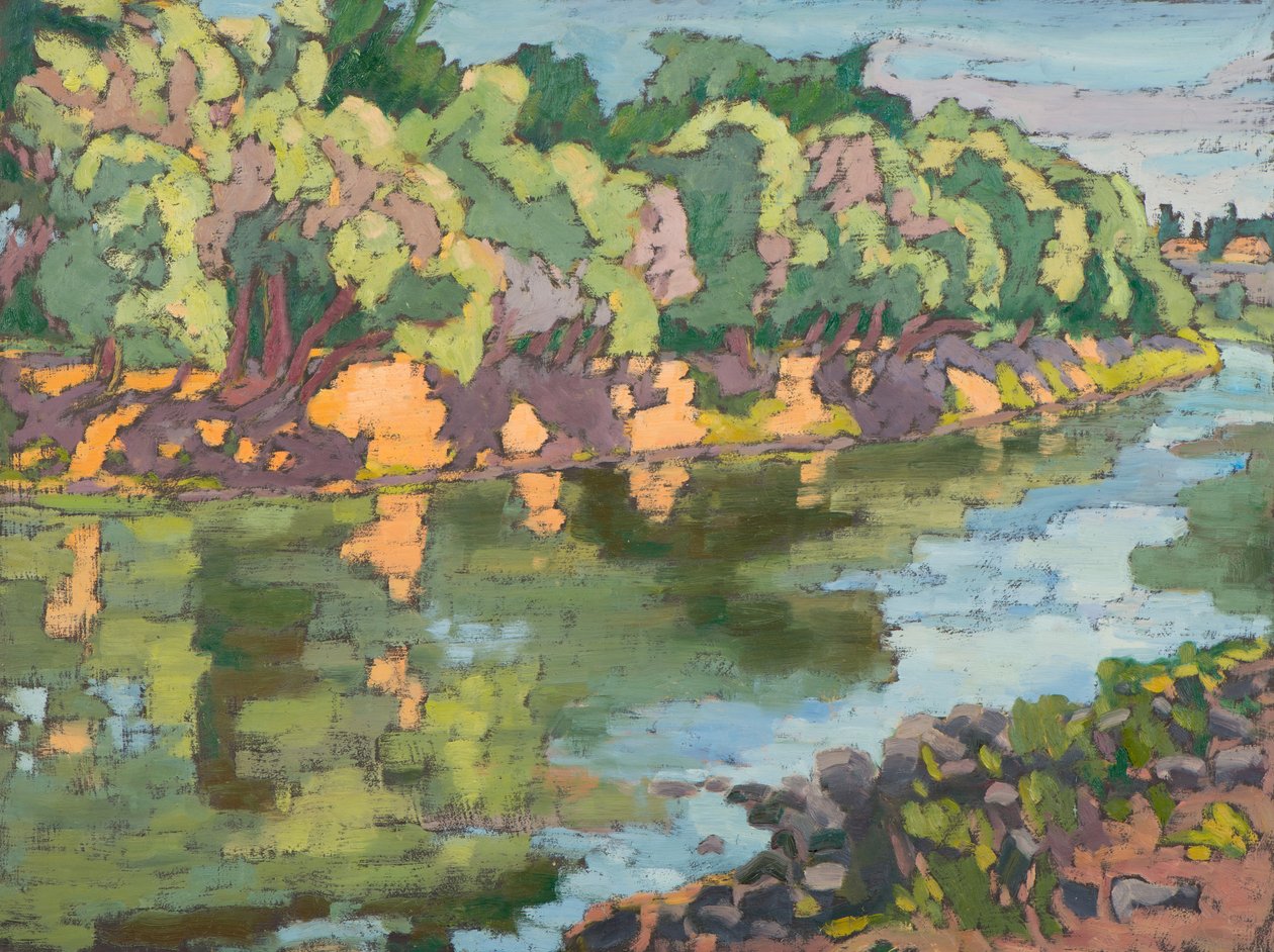 Auf der Sonnenseite des Flusses Koros, 2012 von Marta Martonfi Benke