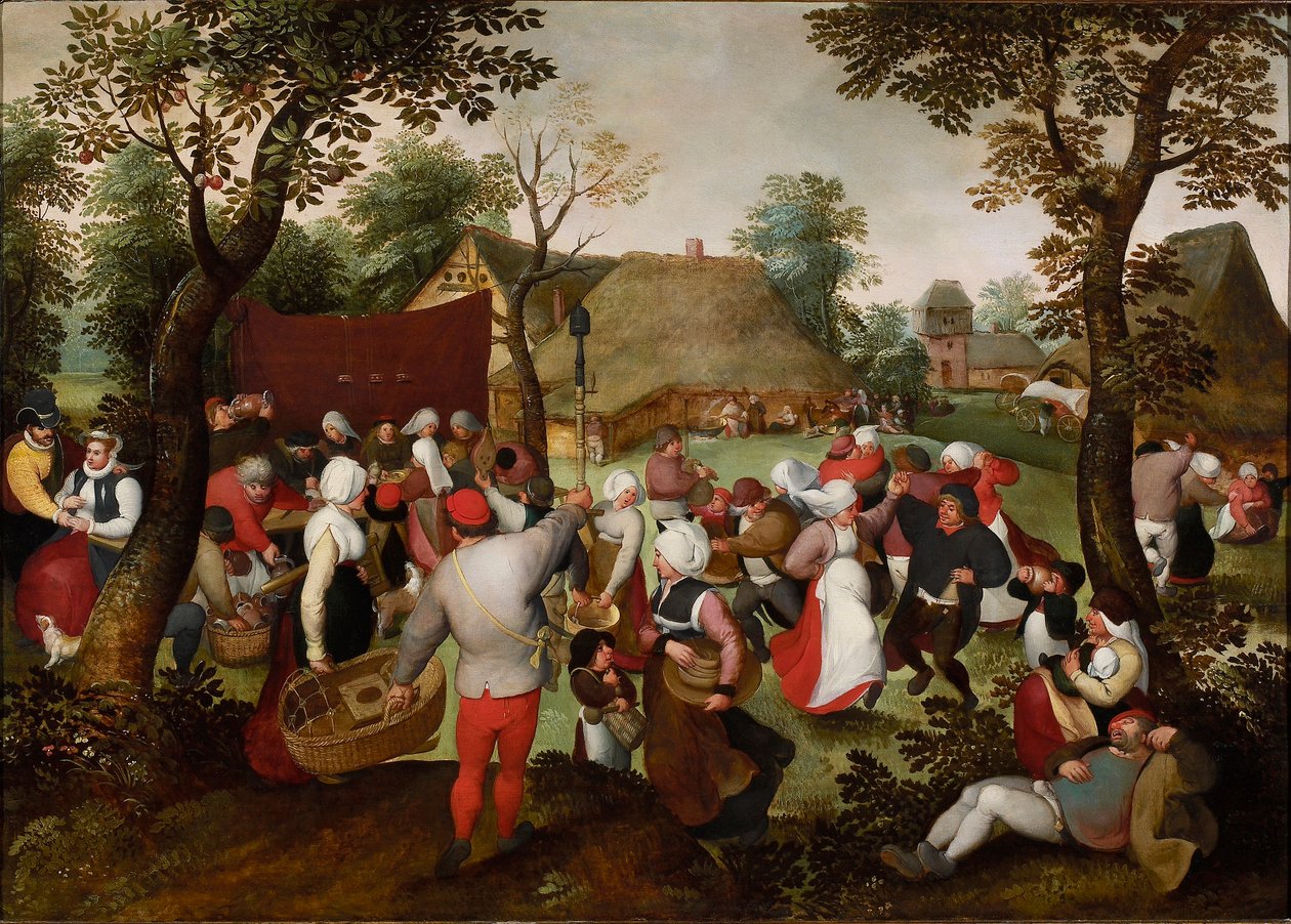 Die Bauernhochzeit von Marten van Cleve the Elder
