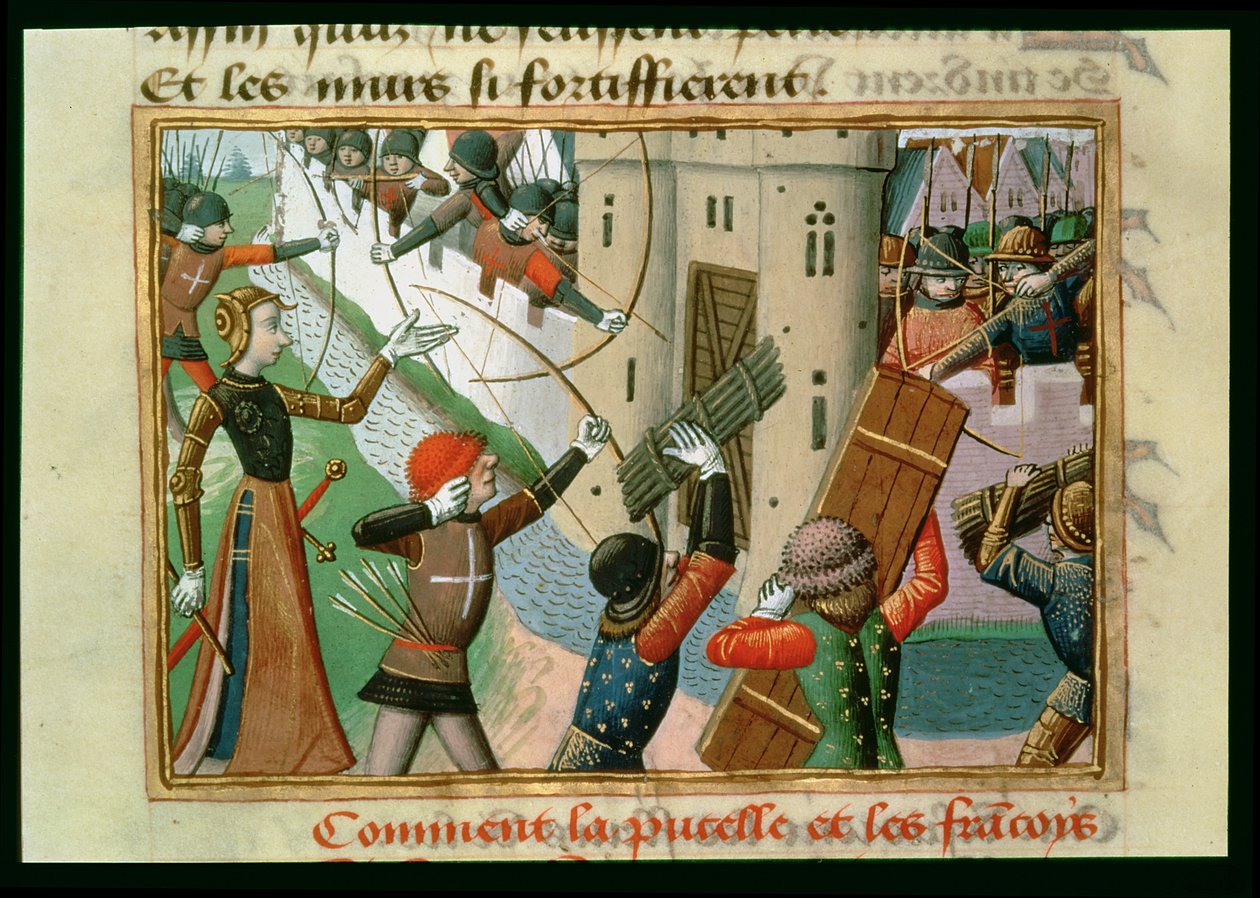 Die Belagerung von Paris durch Jeanne d
