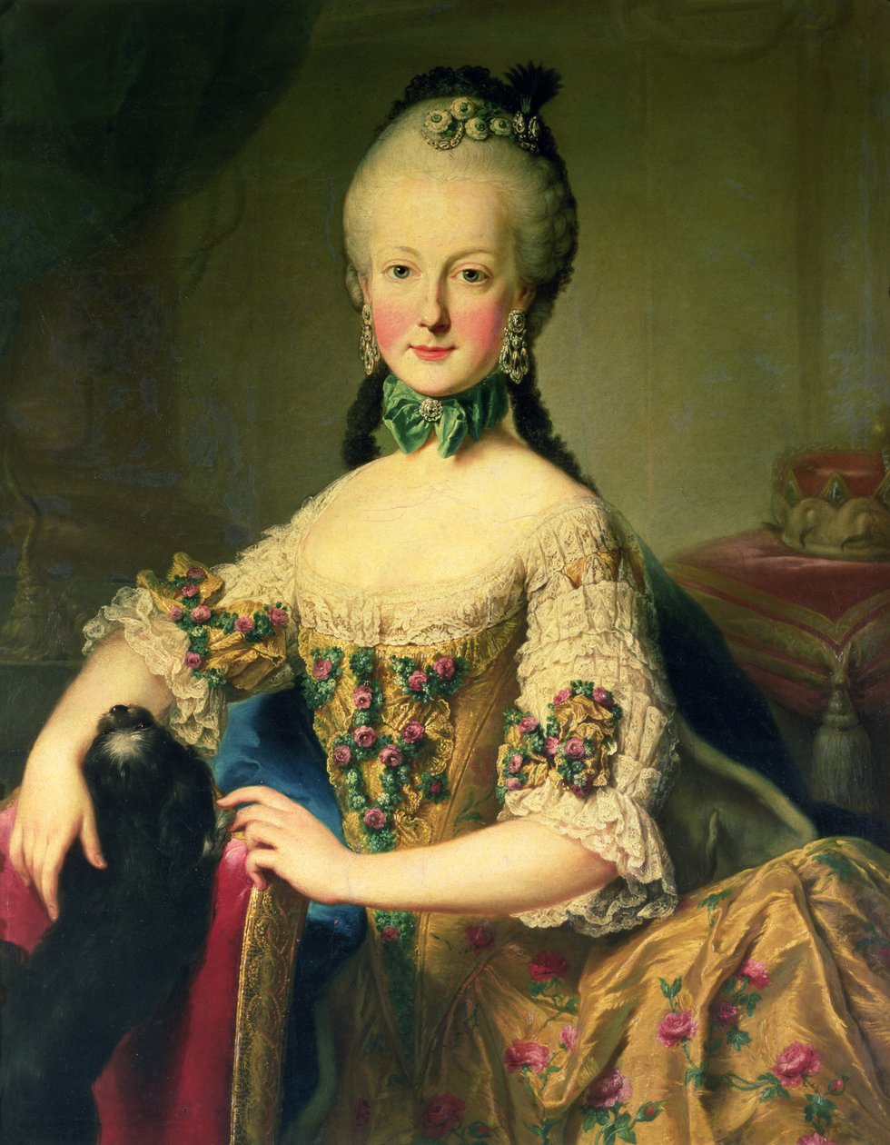 Erzherzogin Maria Elisabeth Habsburg-Lothringen (1743-1808), sechstes Kind von Kaiserin Maria Theresia von Österreich (1717-80) und Kaiser Franz I. (1708-65) von Martin II Mytens or Meytens