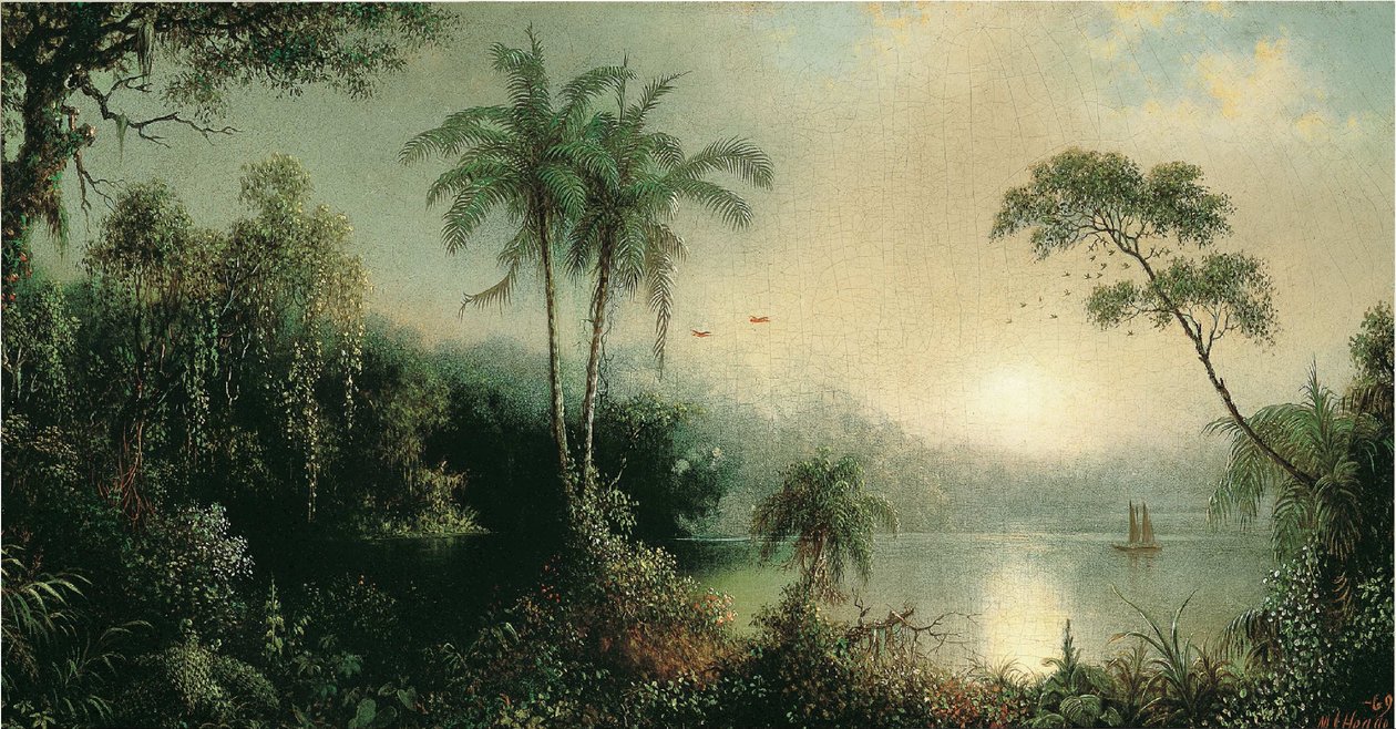 Sonnenaufgang in Nicaragua von Martin Johnson Heade