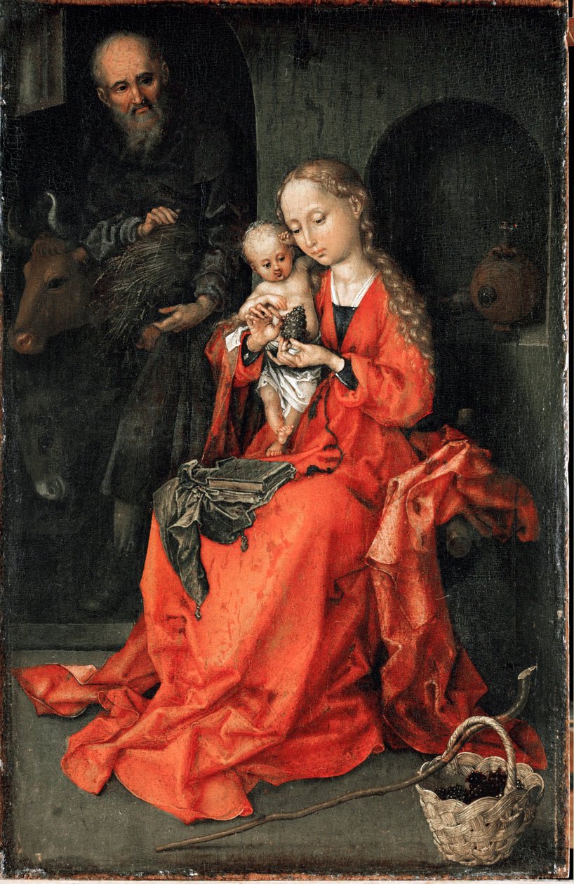 Die Heilige Familie, um 1480 von Martin Schongauer