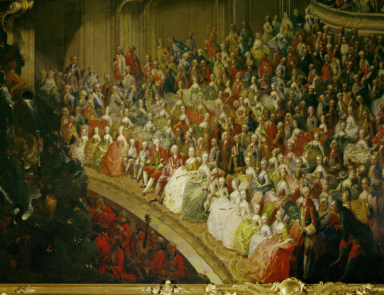 Hochzeitskonzert von Martin van Mytens or Meytens