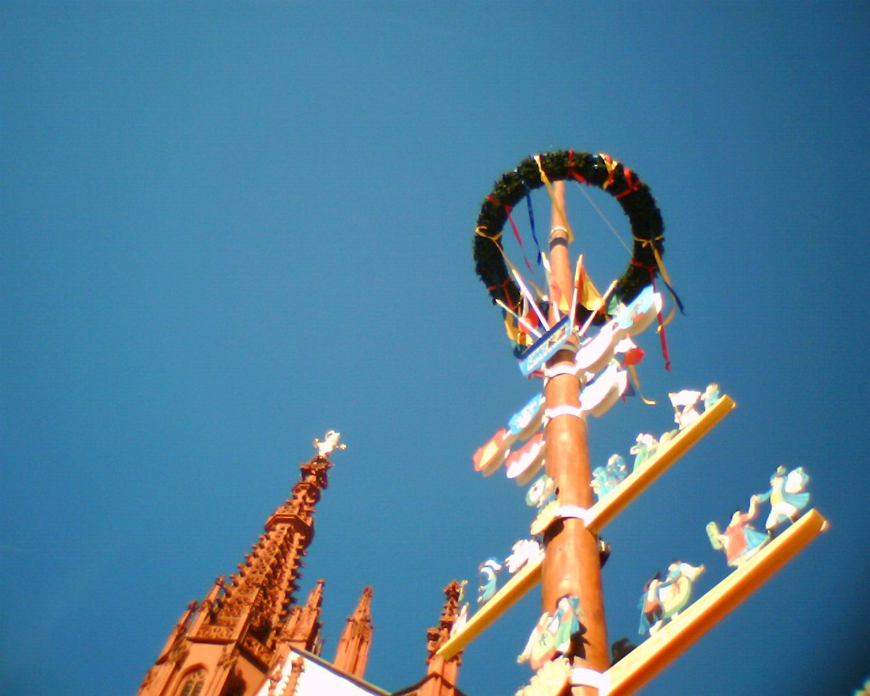 Würzburg Marktplatz von Martina Konitzky