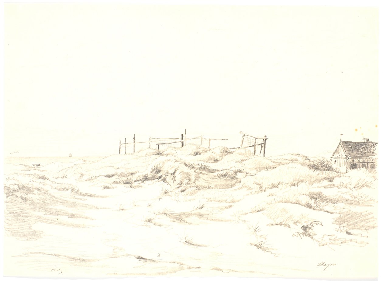 Klitlandskab, Skagen von Martinus Rørbye