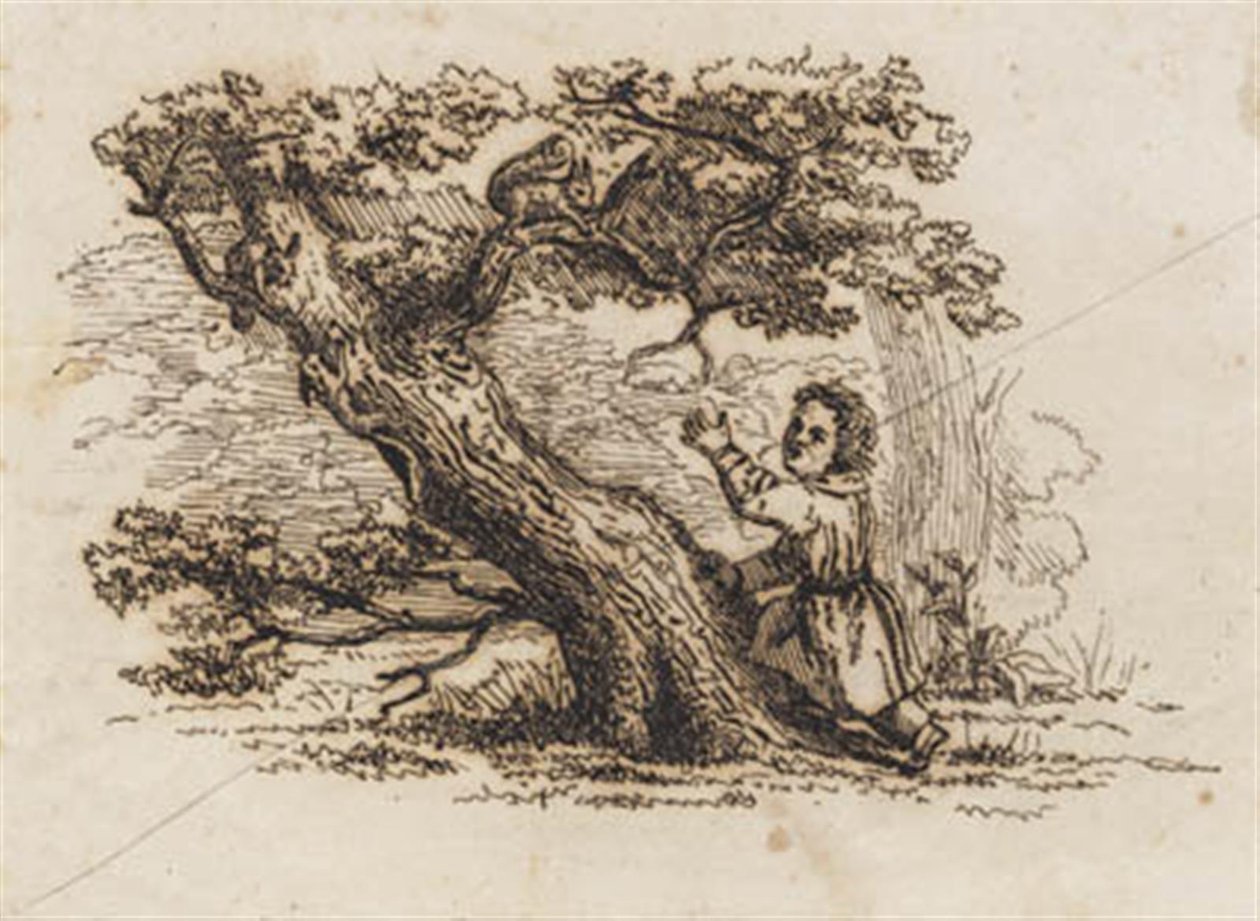 Illustration zu "Halvhundrede Fabler for Børn" von Hey von Martinus Rørbye