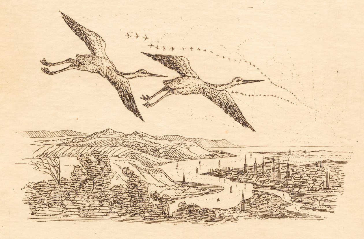 Illustration zu "Halvhundrede Fabler for Børn" von Hey von Martinus Rørbye