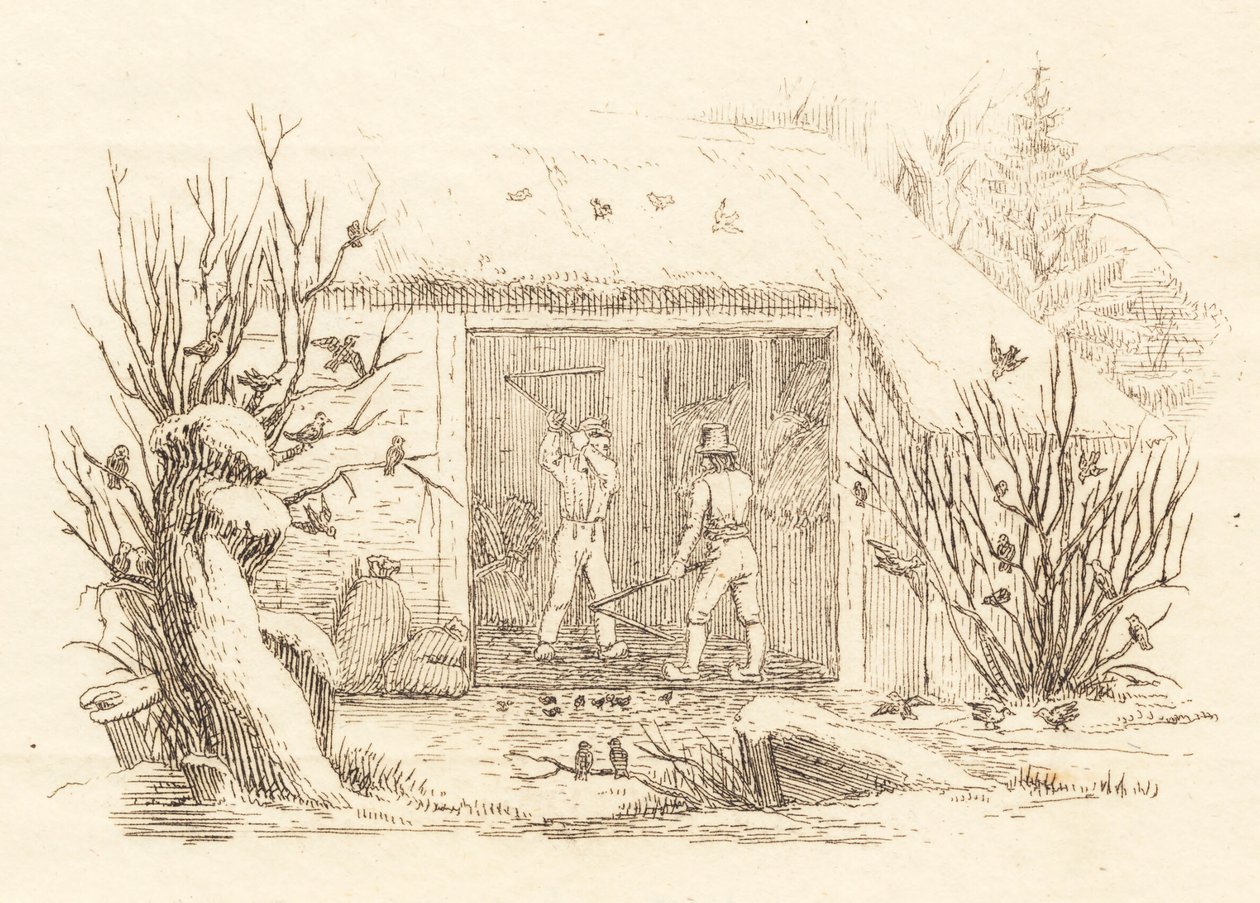 Illustration zu „Halvhundrede Fabler for Børn“ von Hey von Martinus Rørbye