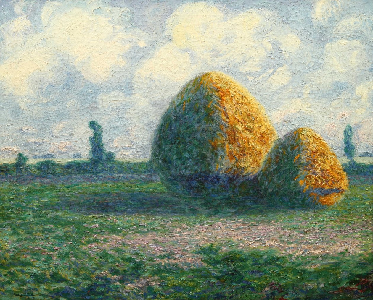 Las parvas (die Pampa von heute) von Martín Malharro
