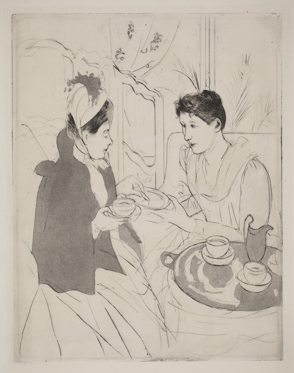 Nachmittagstee-Party von Mary Cassatt