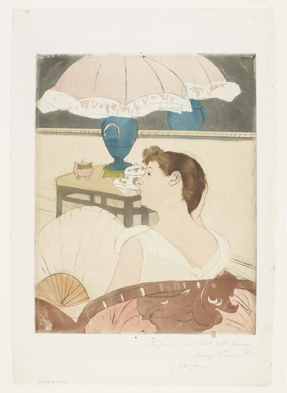 Die Lampe von Mary Cassatt