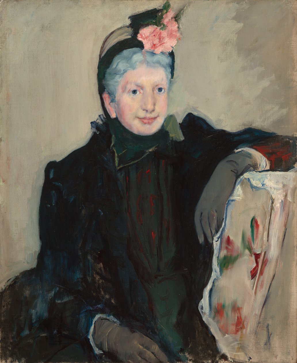 Porträt einer Dame von Mary Cassatt