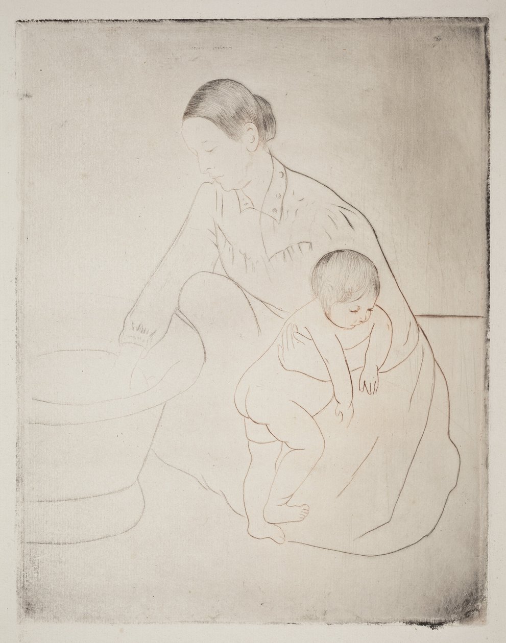 Das Bad von Mary Cassatt