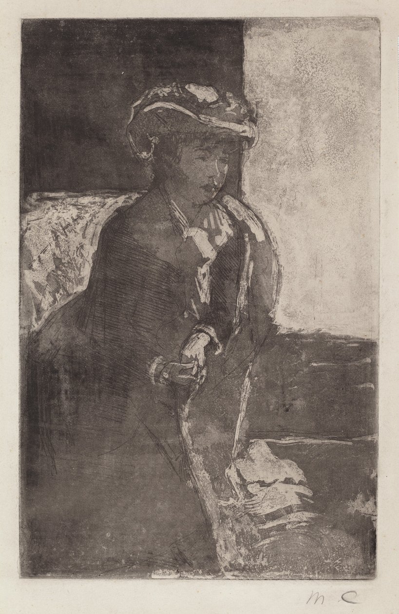 Die Ecke des Sofas Nr. 3, ca. 1879 von Mary Cassatt