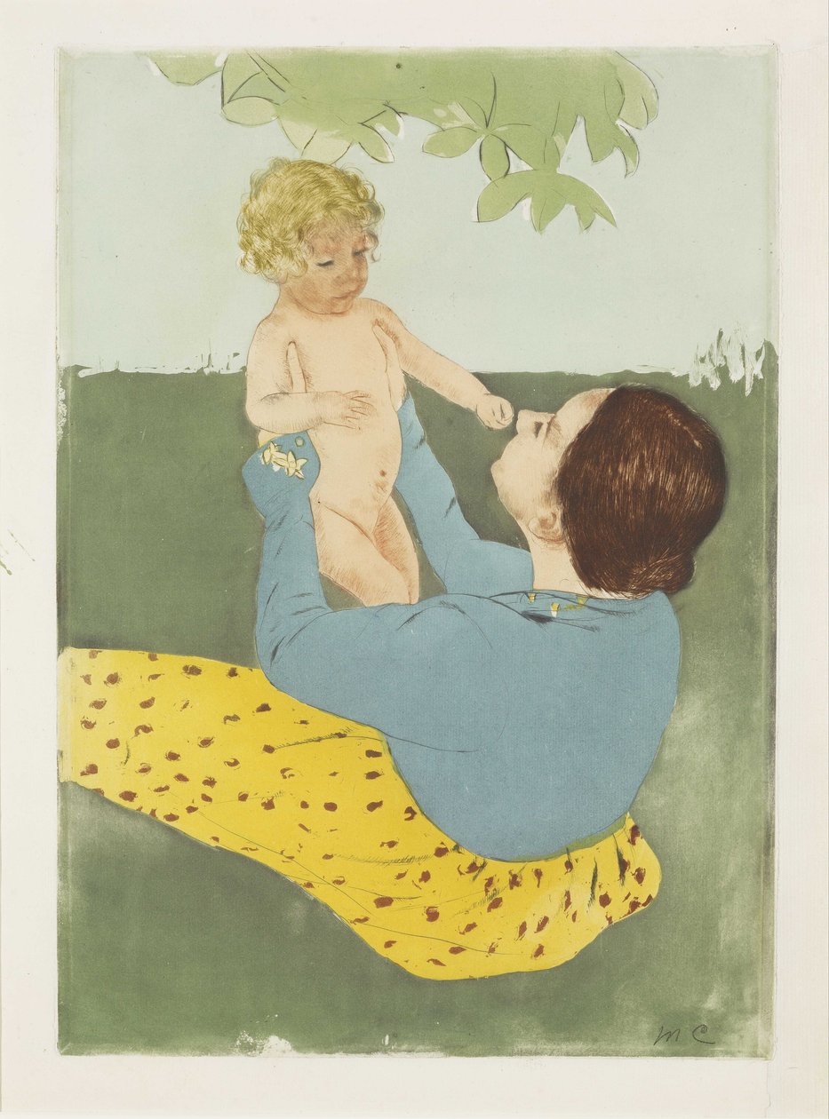 Unter dem Kastanienbaum von Mary Cassatt