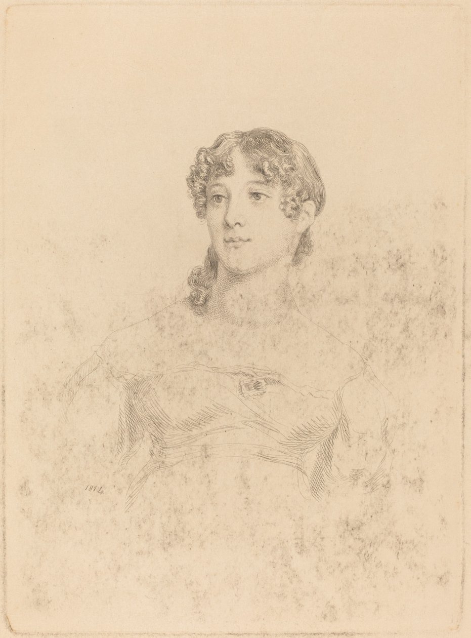 Lady Maria Hooker als Miss Turner im Alter von siebzehn Jahren von Mary Dawson Turner, after Thomas Phillips