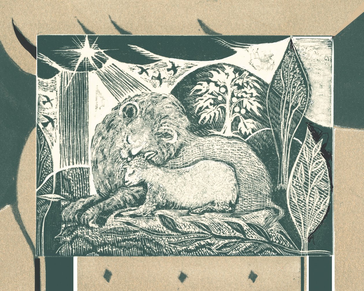 Und der Löwe wird sich mit dem Lamm niederlegen, 2003 von Mary Kuper