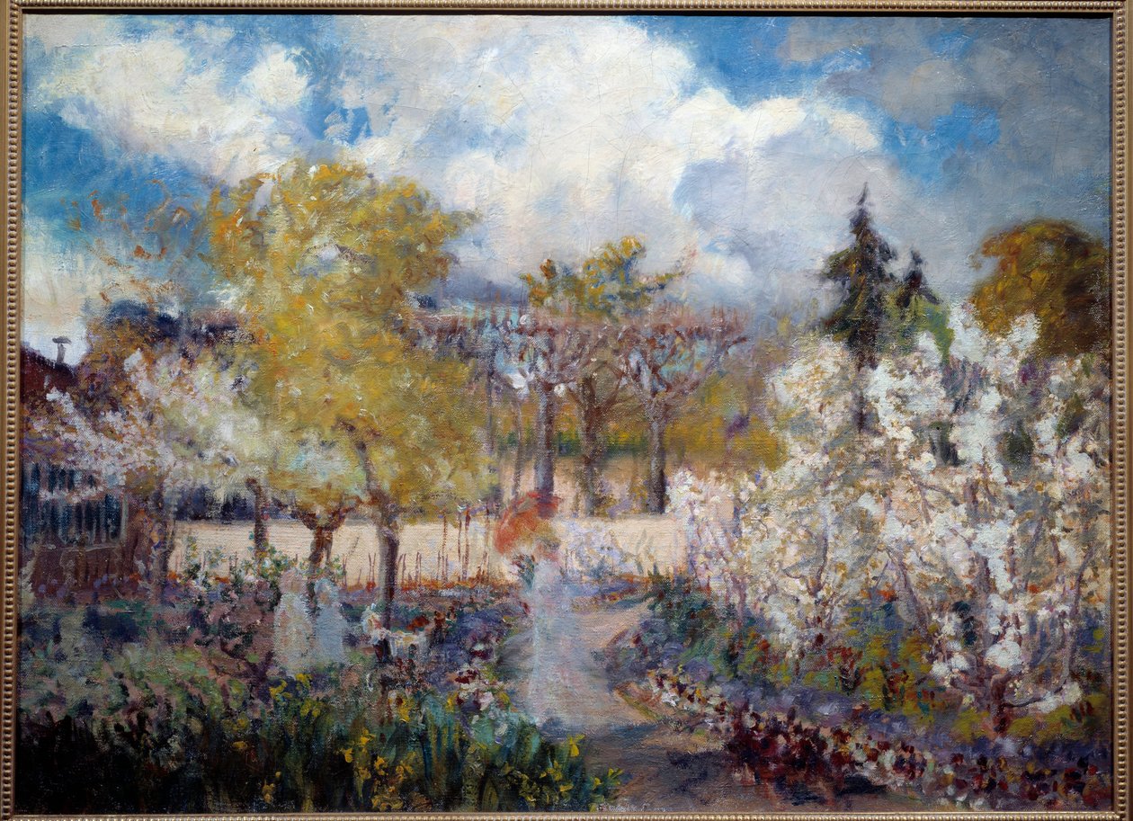 Der Garten von Claude Monet in Giverny von Mary Louise MacMonnies